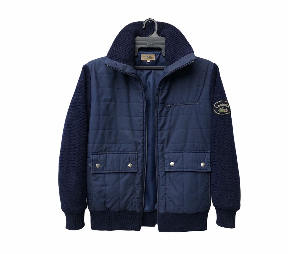 Lacoste Lacoste Long Sleeves Cotton Inside Jacket BlousonBlue Size US S / EU 44-46 / 1 - 8 Thumbnail