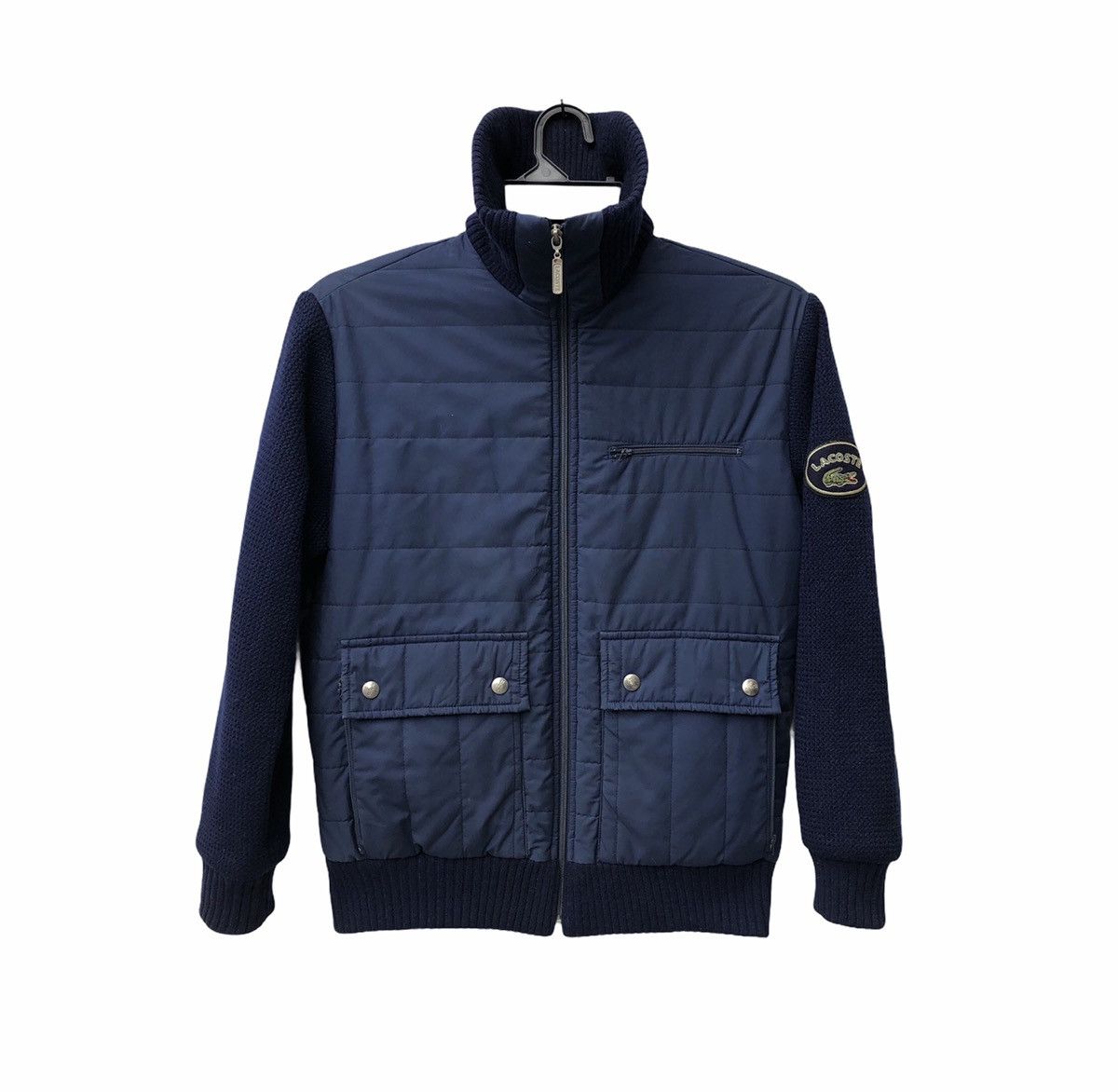 Lacoste Lacoste Long Sleeves Cotton Inside Jacket BlousonBlue Size US S / EU 44-46 / 1 - 7 Thumbnail
