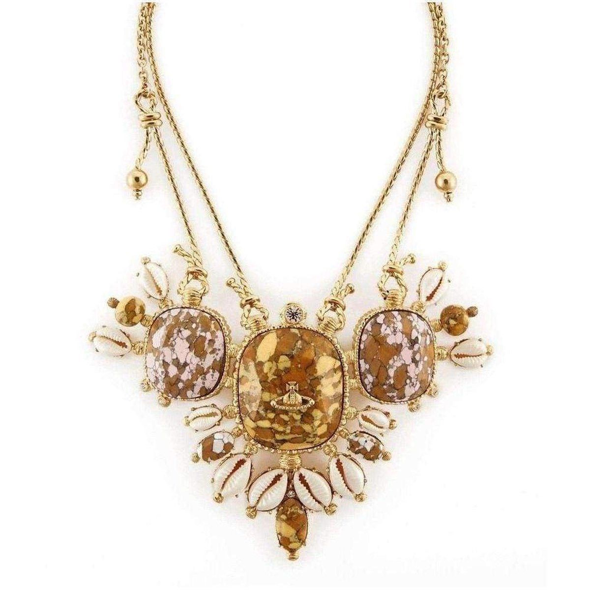 Vivienne Westwood Gold Plated Lusaka Necklace Size ONE SIZE - 2 Thumbnail