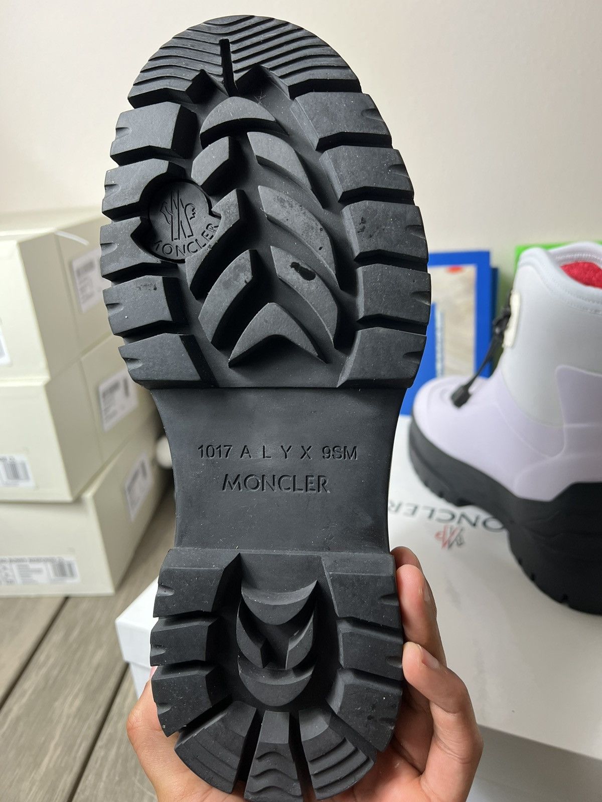 1017 ALYX 9SM × Moncler Moncler 1017 ALYX 9SM ALLISON SCARPA BOOTS Size US 6.5 / EU 39-40 - 6 Thumbnail