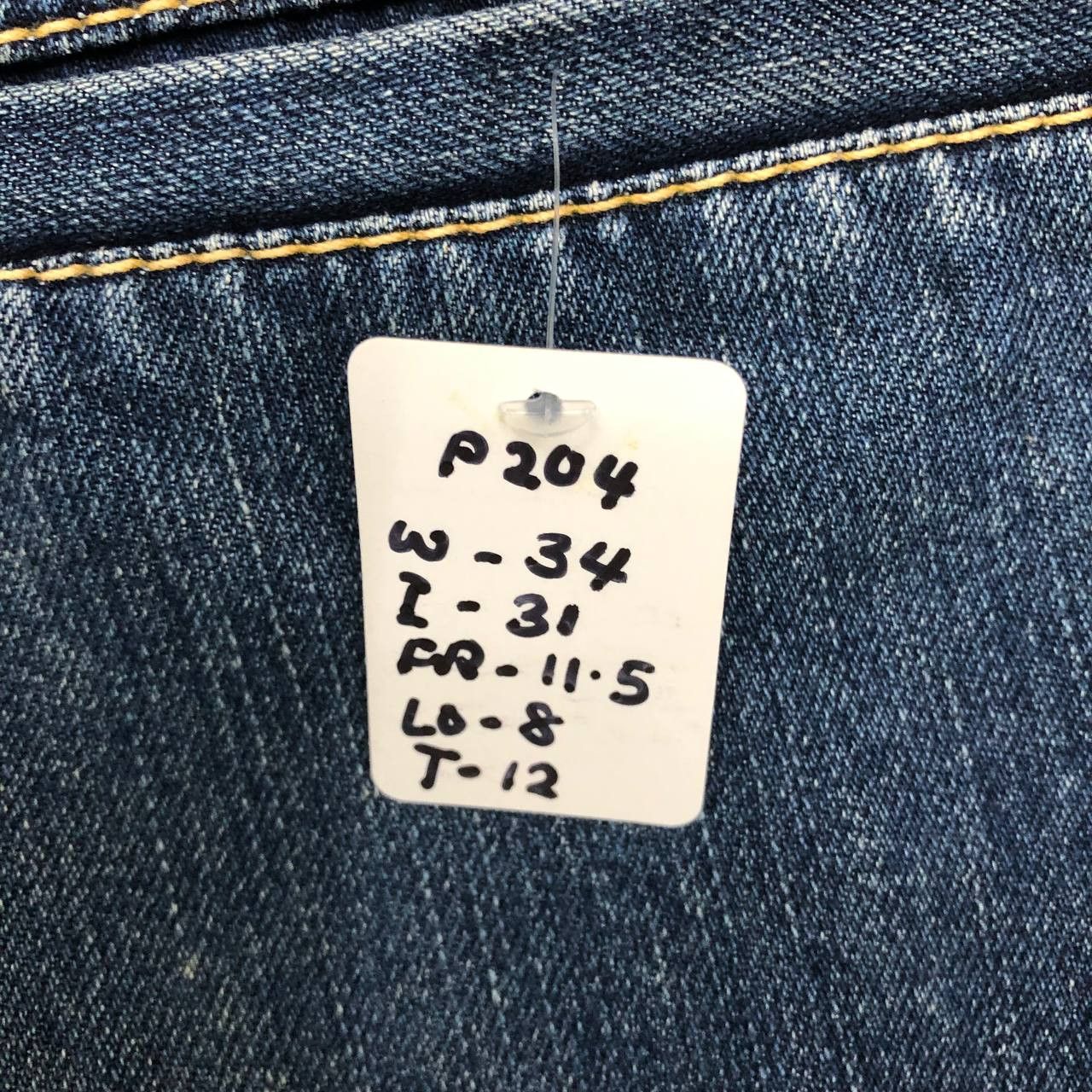 Japanese Brand P204 WALKING JUMPER MADE IN JAPAN SLIMFIT CARGO JEANs Size US 34 / EU 50 - 10 Thumbnail