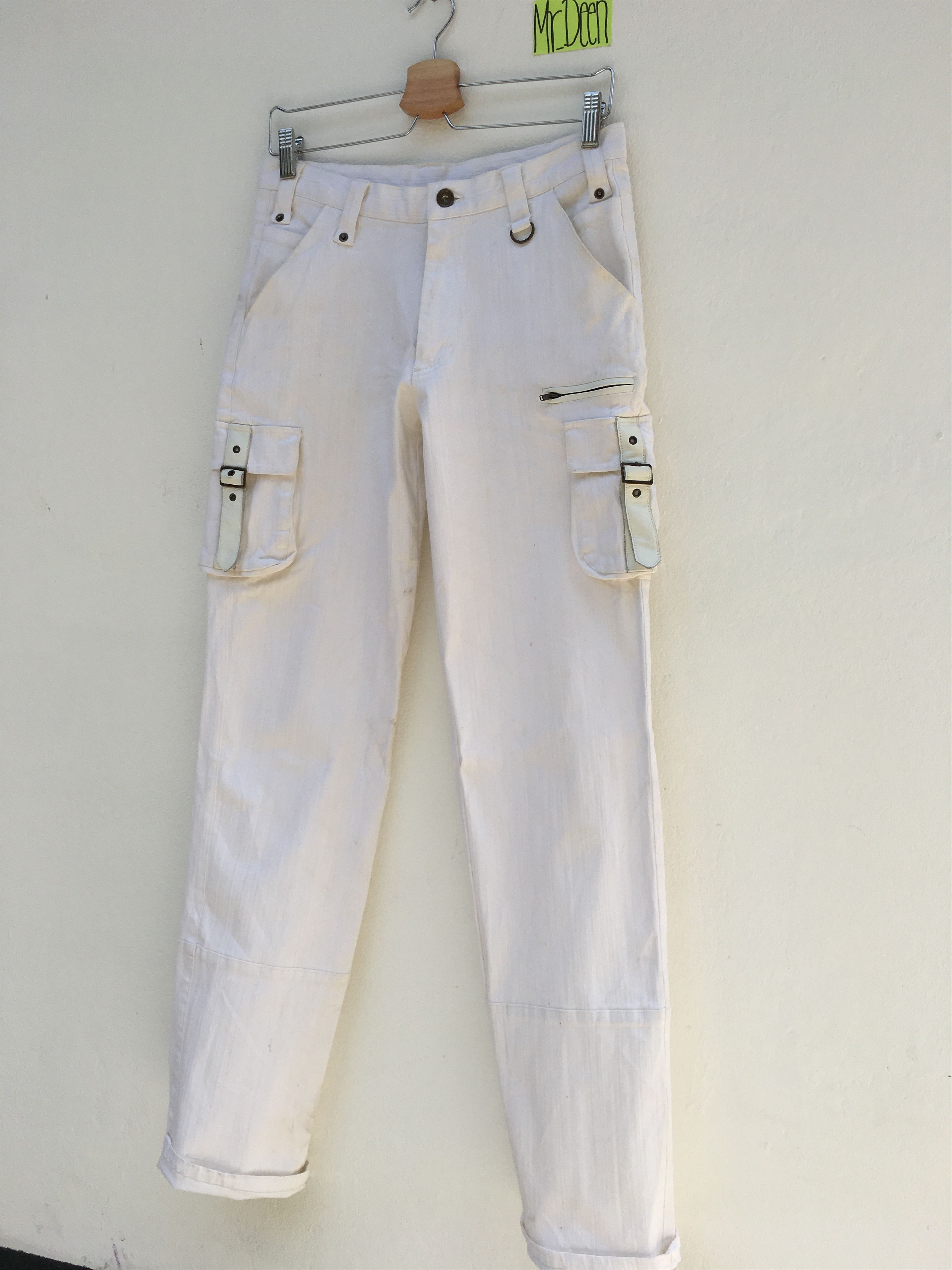 Japanese Brand Semantic Design Punk Zipper Tactical Cargo Bondage Pant Size US 30 / EU 46 - 2 Thumbnail