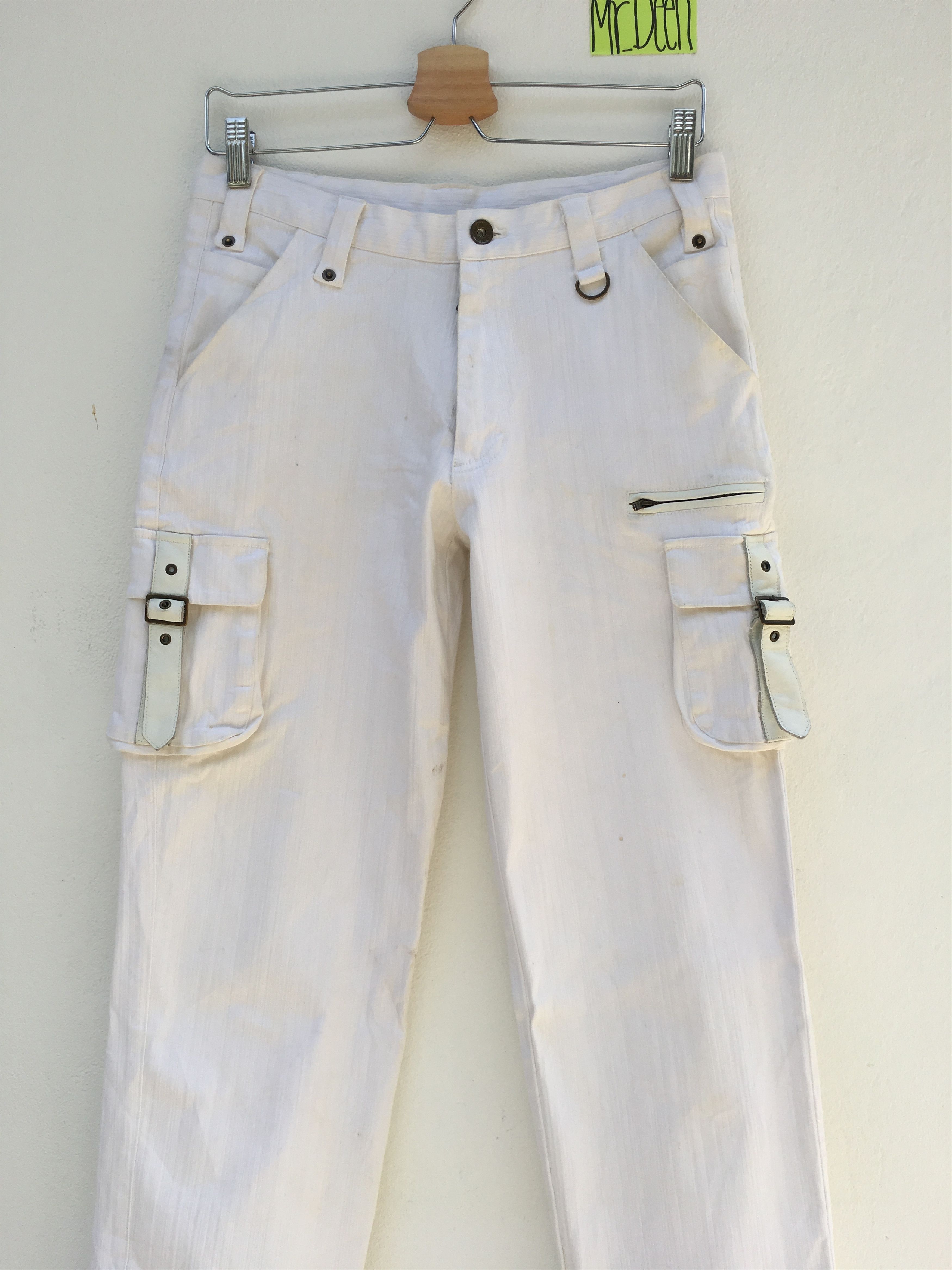 Japanese Brand Semantic Design Punk Zipper Tactical Cargo Bondage Pant Size US 30 / EU 46 - 4 Thumbnail
