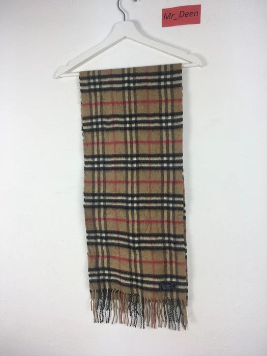 Burberry Vintage Burberrys Muffler / burberrys scarf Size ONE SIZE - 3 Thumbnail