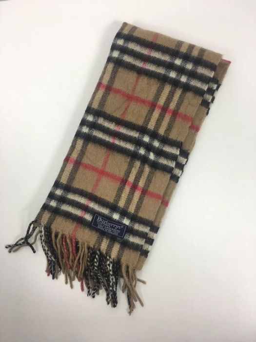 Burberry Vintage Burberrys Muffler / burberrys scarf Size ONE SIZE - 7 Thumbnail