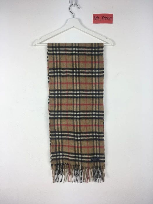 Burberry Vintage Burberrys Muffler / burberrys scarf Size ONE SIZE - 2 Thumbnail