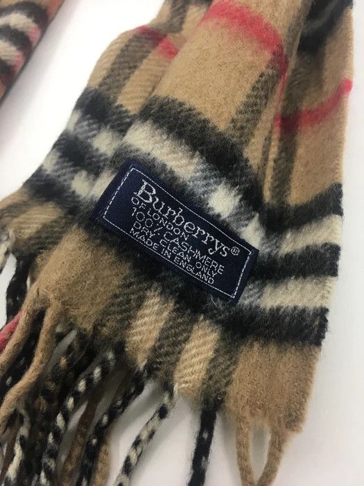 Burberry Vintage Burberrys Muffler / burberrys scarf Size ONE SIZE - 6 Thumbnail