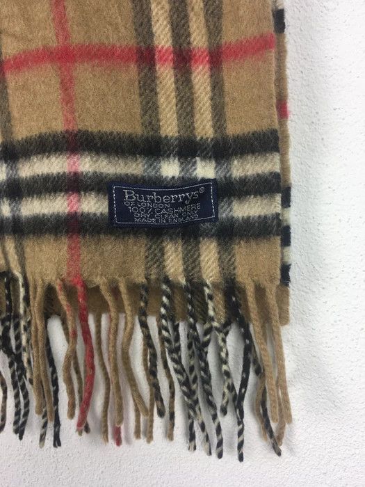Burberry Vintage Burberrys Muffler / burberrys scarf Size ONE SIZE - 4 Thumbnail