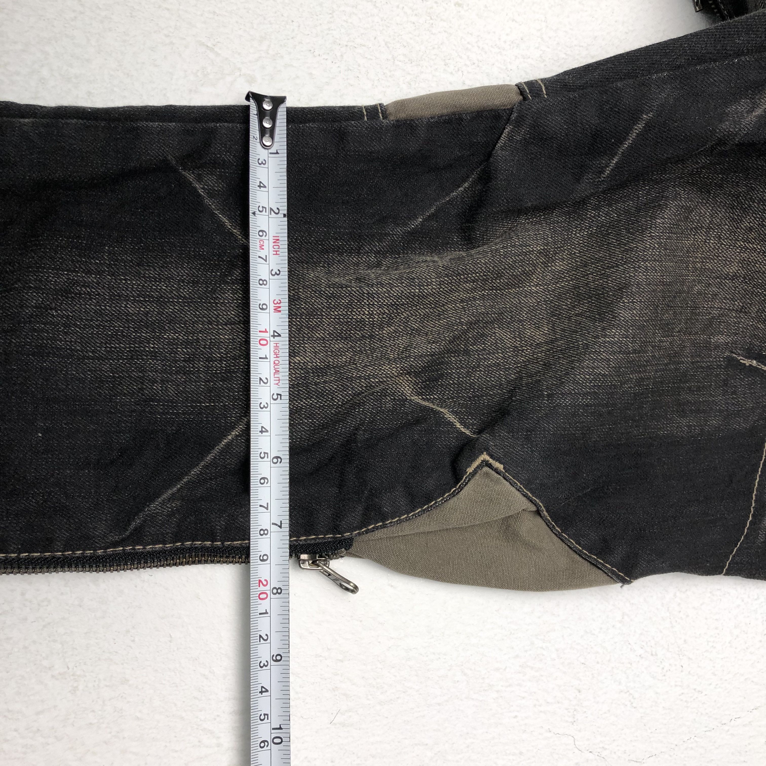 PPFM × Seditionaries × Vintage Vintage PPFM Punk Style Multi pocket Design Denim Jeans Size US 33 - 11 Thumbnail