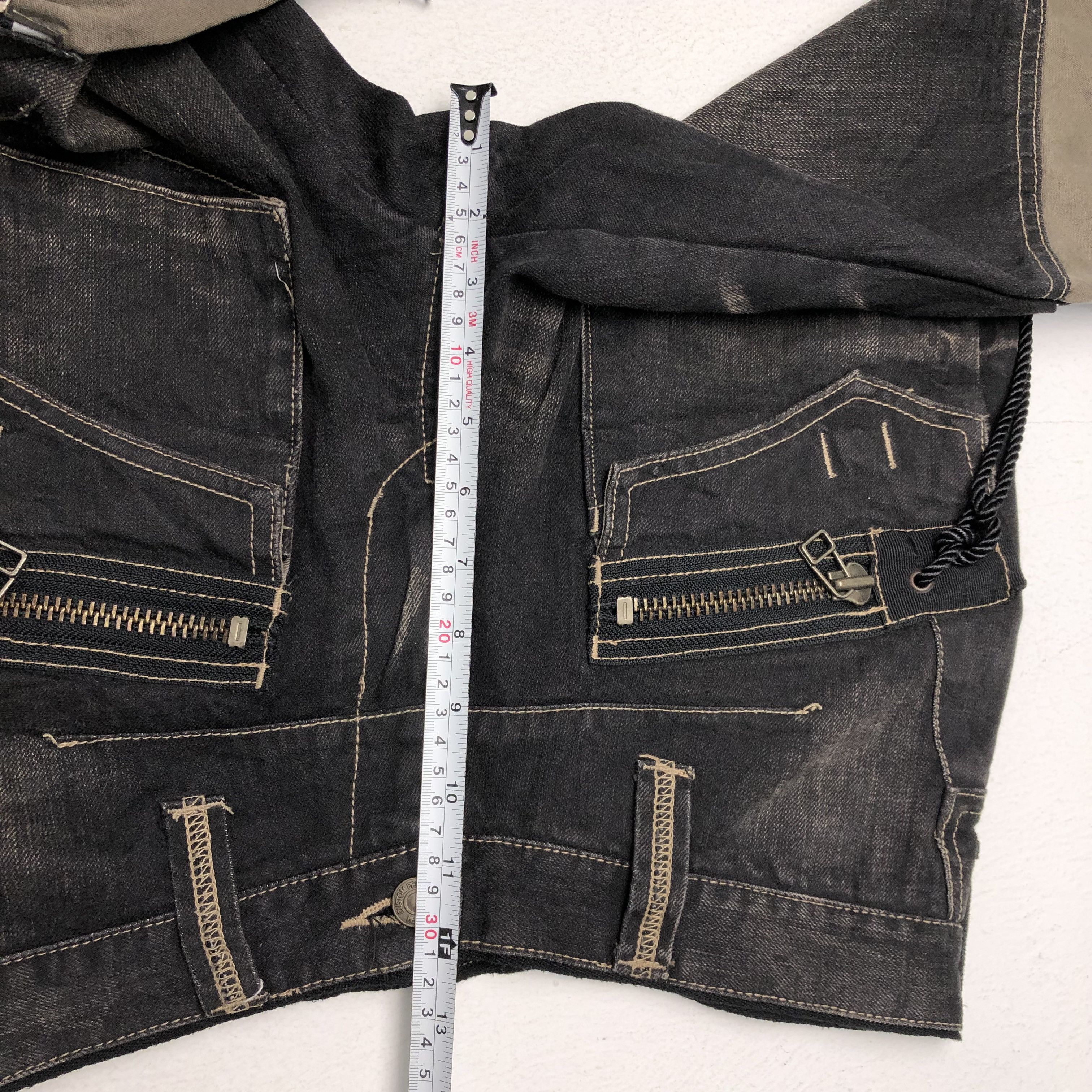 PPFM × Seditionaries × Vintage Vintage PPFM Punk Style Multi pocket Design Denim Jeans Size US 33 - 8 Thumbnail