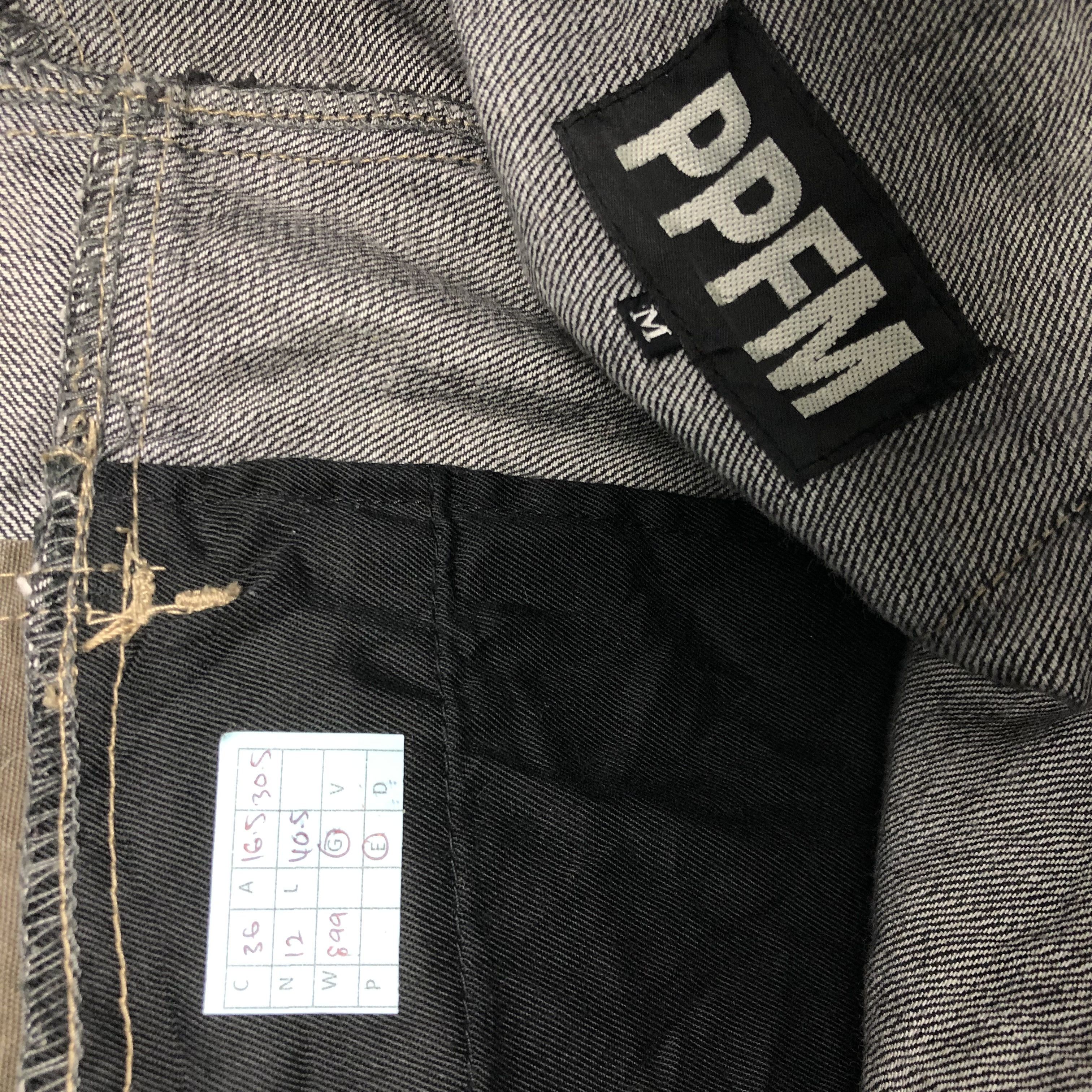 PPFM × Seditionaries × Vintage Vintage PPFM Punk Style Multi pocket Design Denim Jeans Size US 33 - 14 Thumbnail