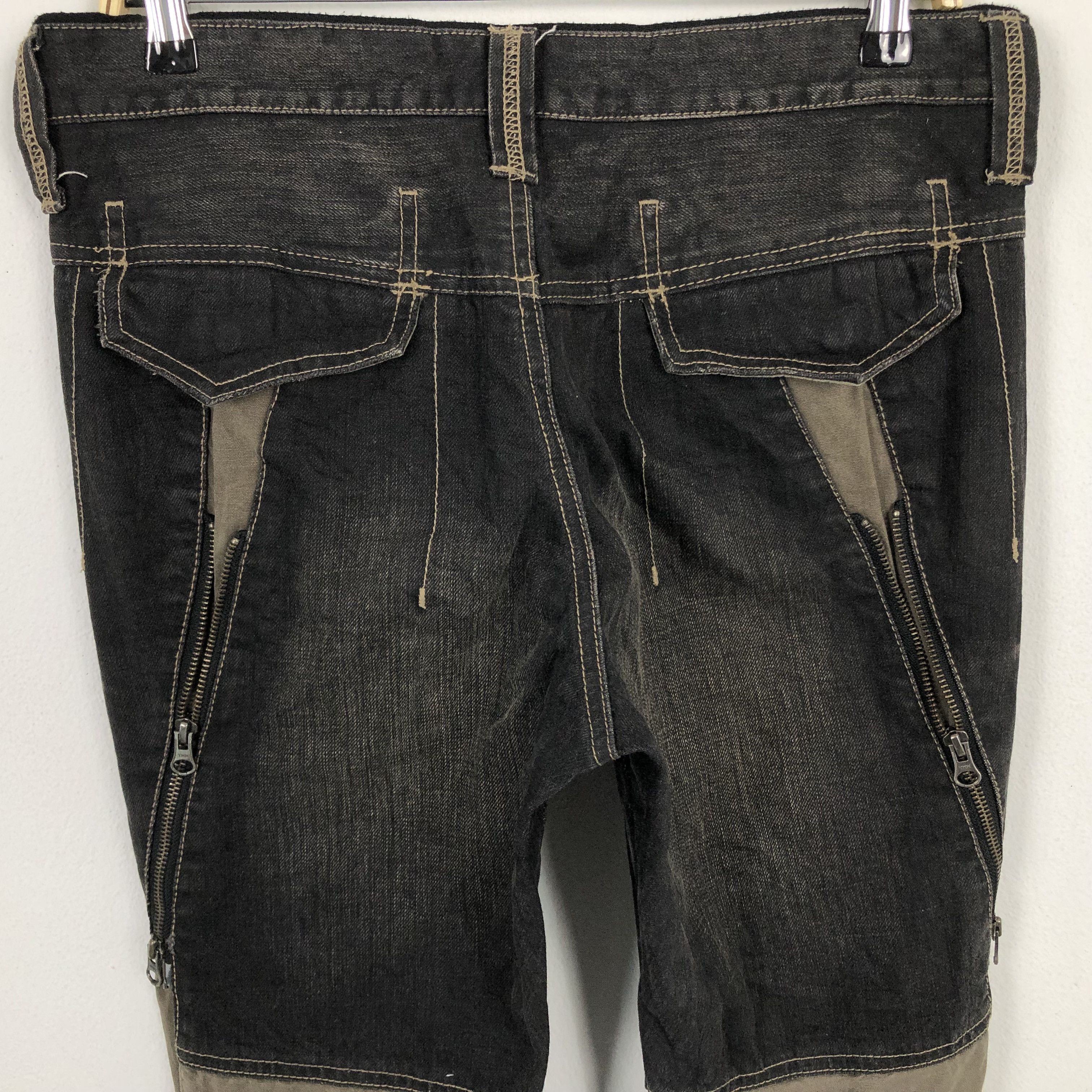 PPFM × Seditionaries × Vintage Vintage PPFM Punk Style Multi pocket Design Denim Jeans Size US 33 - 5 Thumbnail
