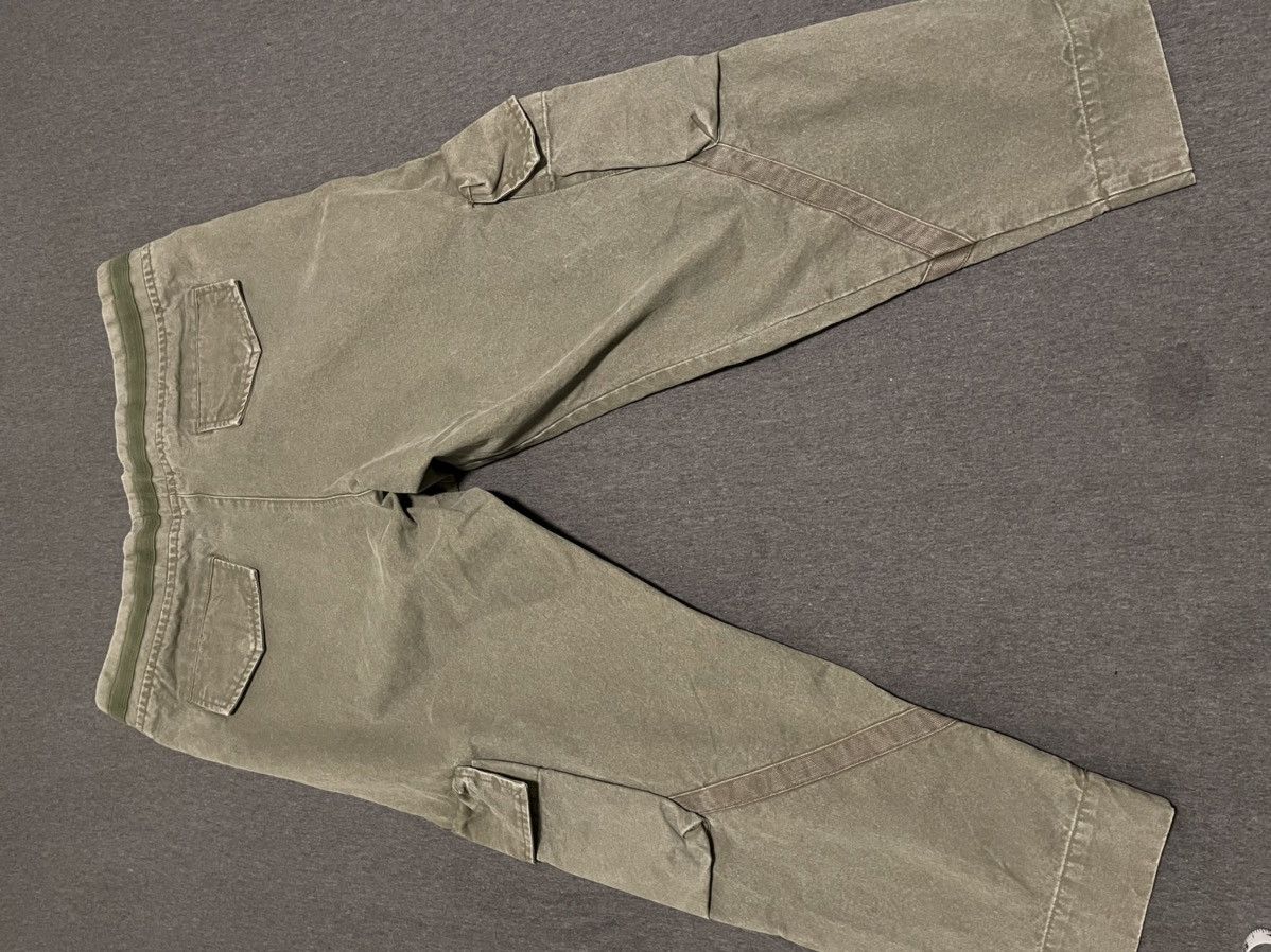 Greg Lauren Greg Lauren Army Tent Cropped Cargo Trousers Size US 32 / EU 48 - 10 Thumbnail