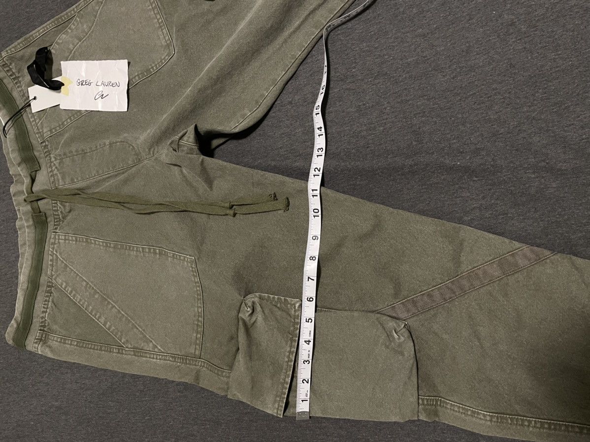 Greg Lauren Greg Lauren Army Tent Cropped Cargo Trousers Size US 32 / EU 48 - 8 Thumbnail