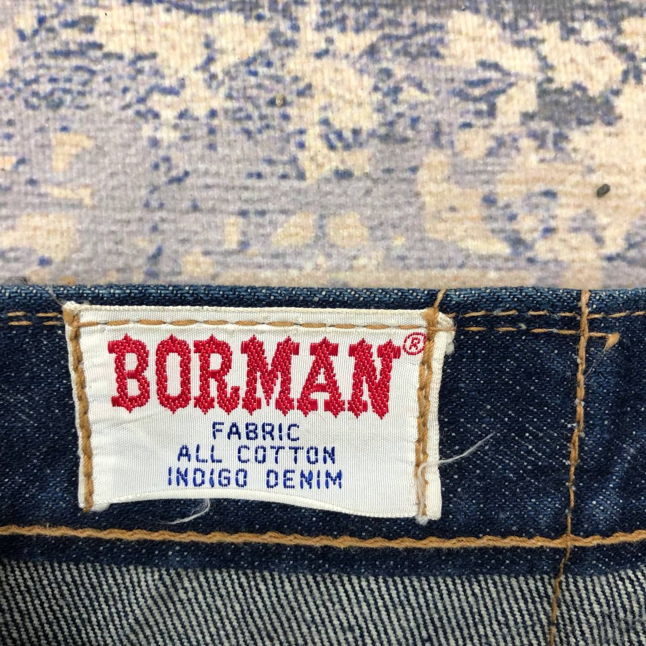 Vintage P197 VTG BORMAN FLARED DENIM Size US 32 / EU 48 - 5 Thumbnail