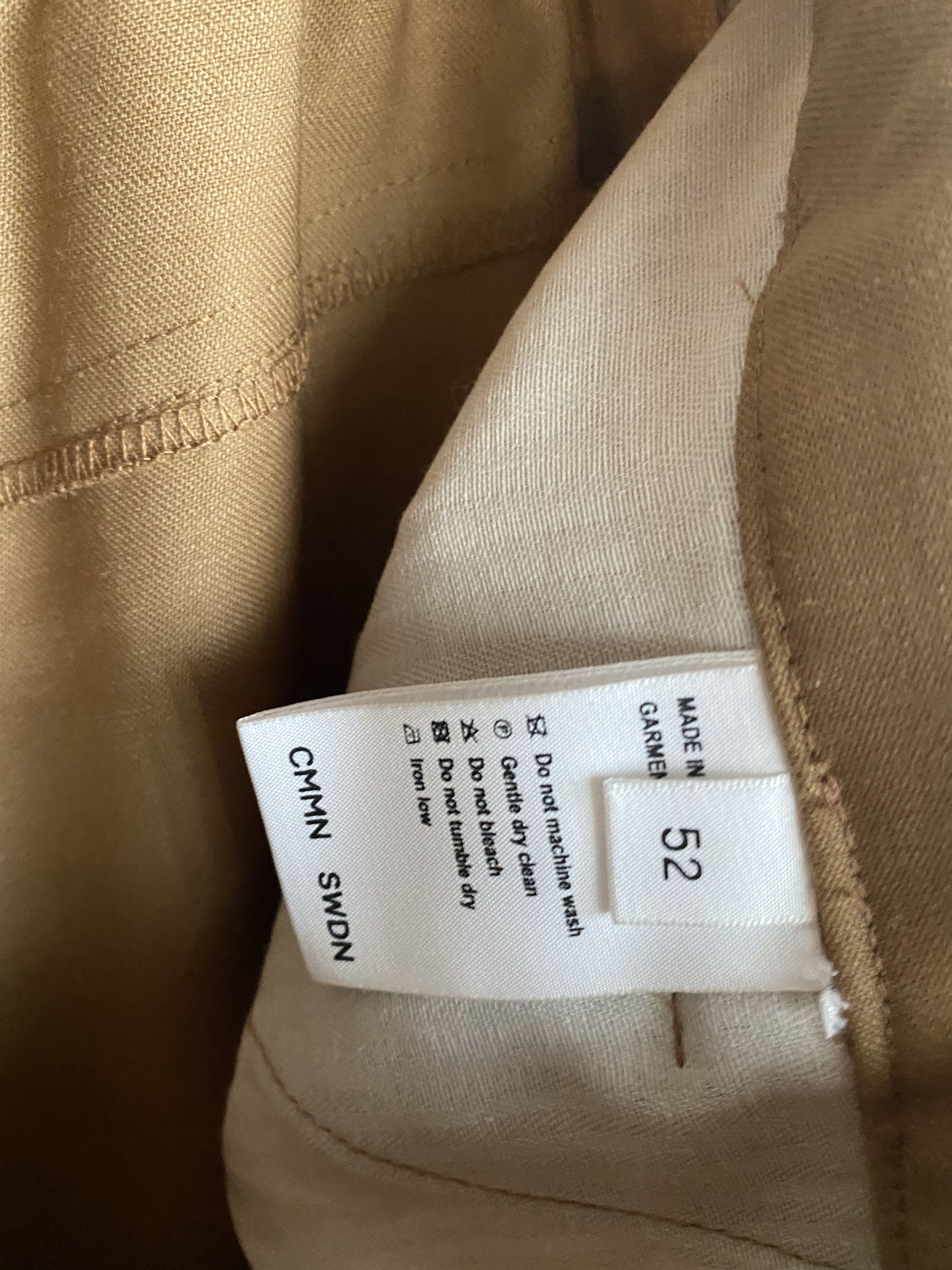 CMMN SWDN Beautiful Raw Hems Pants Size 52 Size US 36 / EU 52 - 9 Thumbnail
