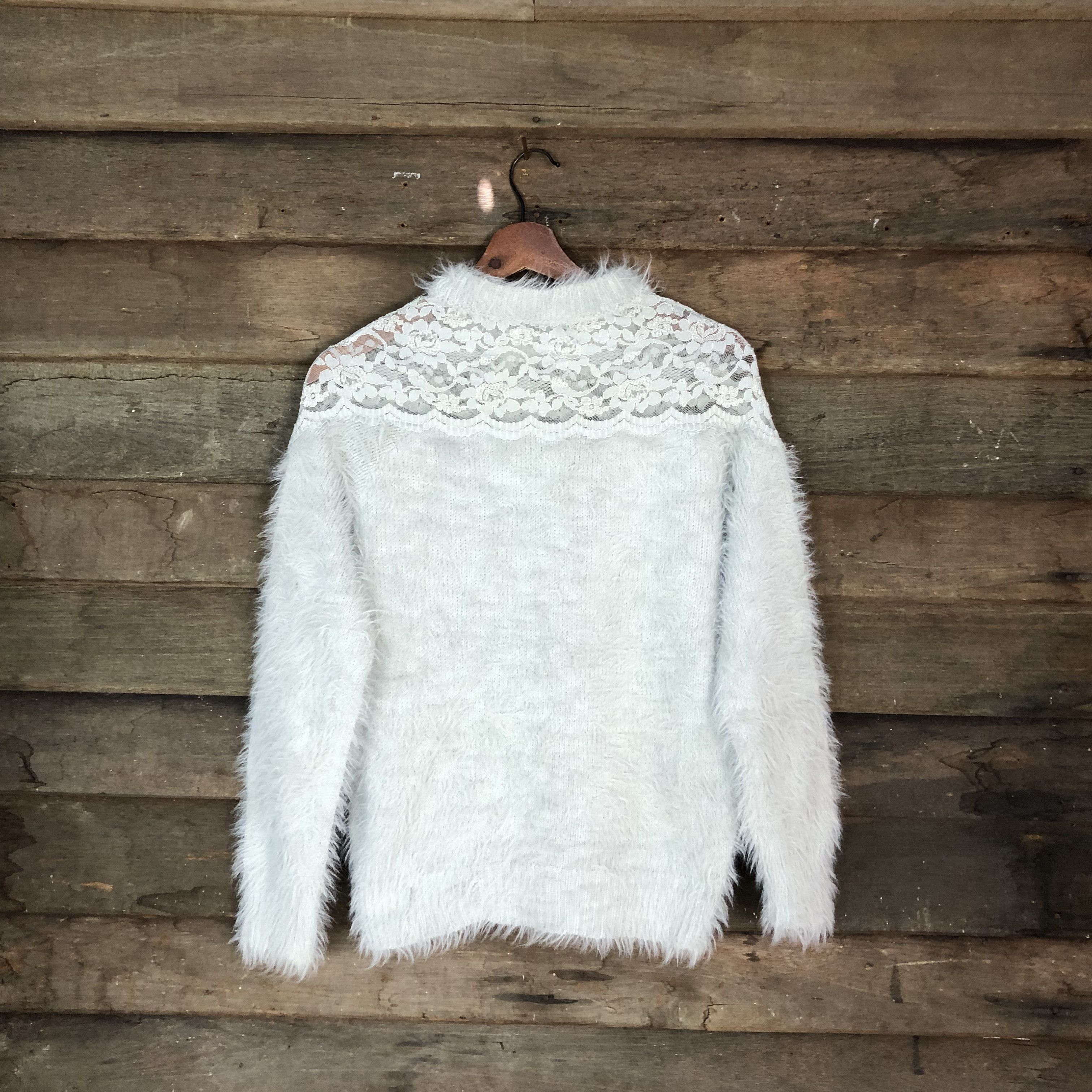 Homespun Knitwear Igni Shag Shaggy sexy Fur Mohair Knitwear #6716 Size M / US 6-8 / IT 42-44 - 9 Thumbnail