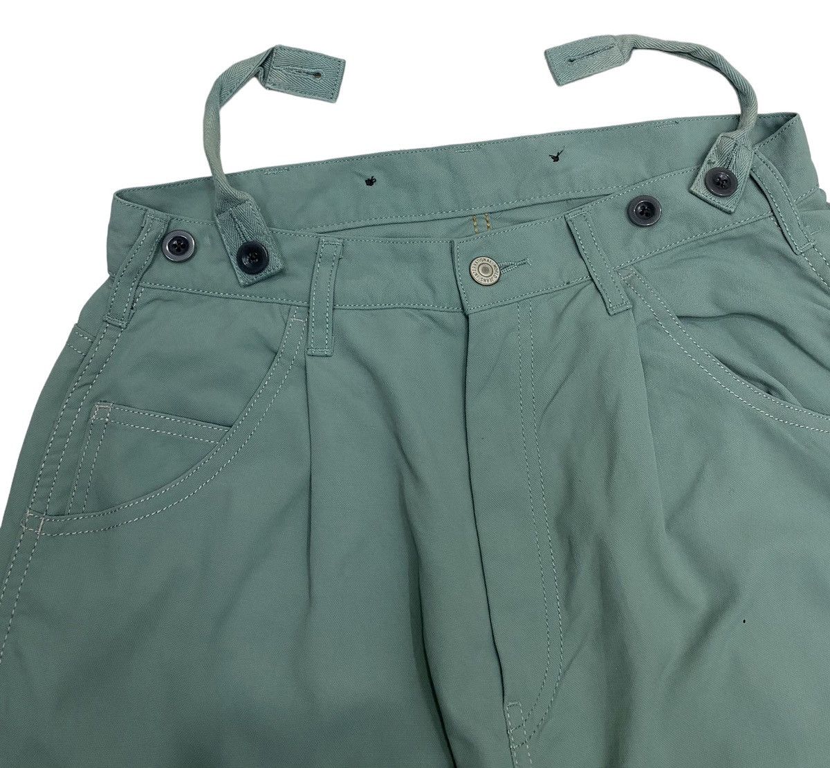 Carhartt × Stussy 🇯🇵GRAIL🔥PAINTERS SMOKEY GREEN CARPENTER LIKE CARHARTT Size US 30 / EU 46 - 6 Thumbnail