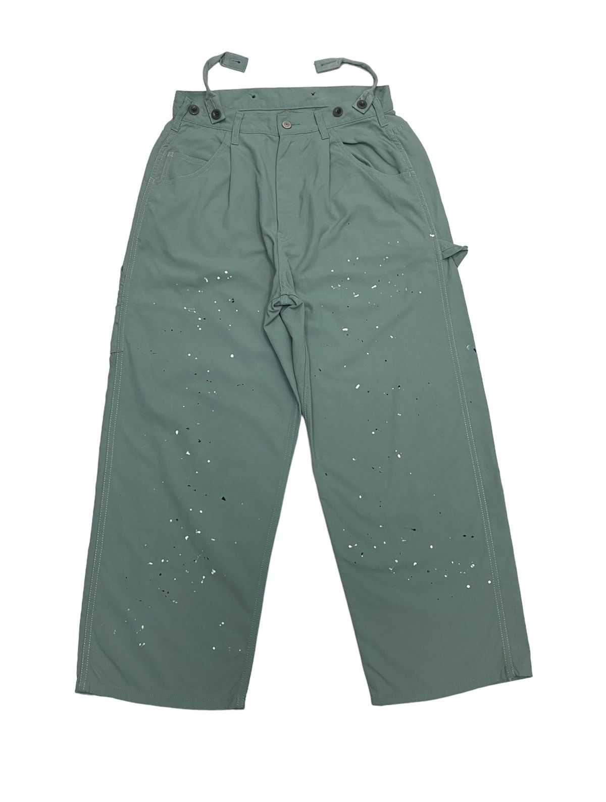 Carhartt × Stussy 🇯🇵GRAIL🔥PAINTERS SMOKEY GREEN CARPENTER LIKE CARHARTT Size US 30 / EU 46 - 11 Thumbnail