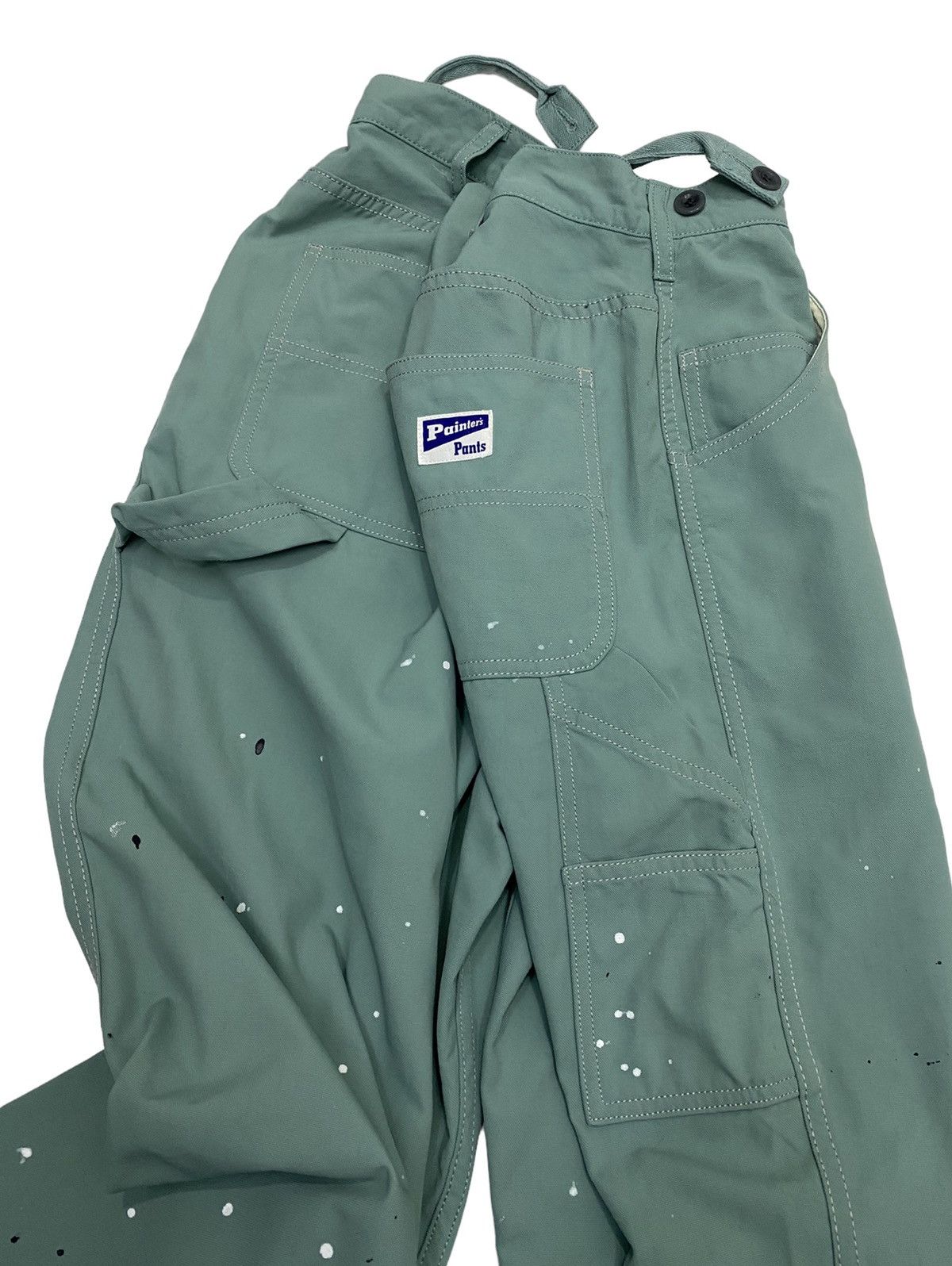 Carhartt × Stussy 🇯🇵GRAIL🔥PAINTERS SMOKEY GREEN CARPENTER LIKE CARHARTT Size US 30 / EU 46 - 7 Thumbnail