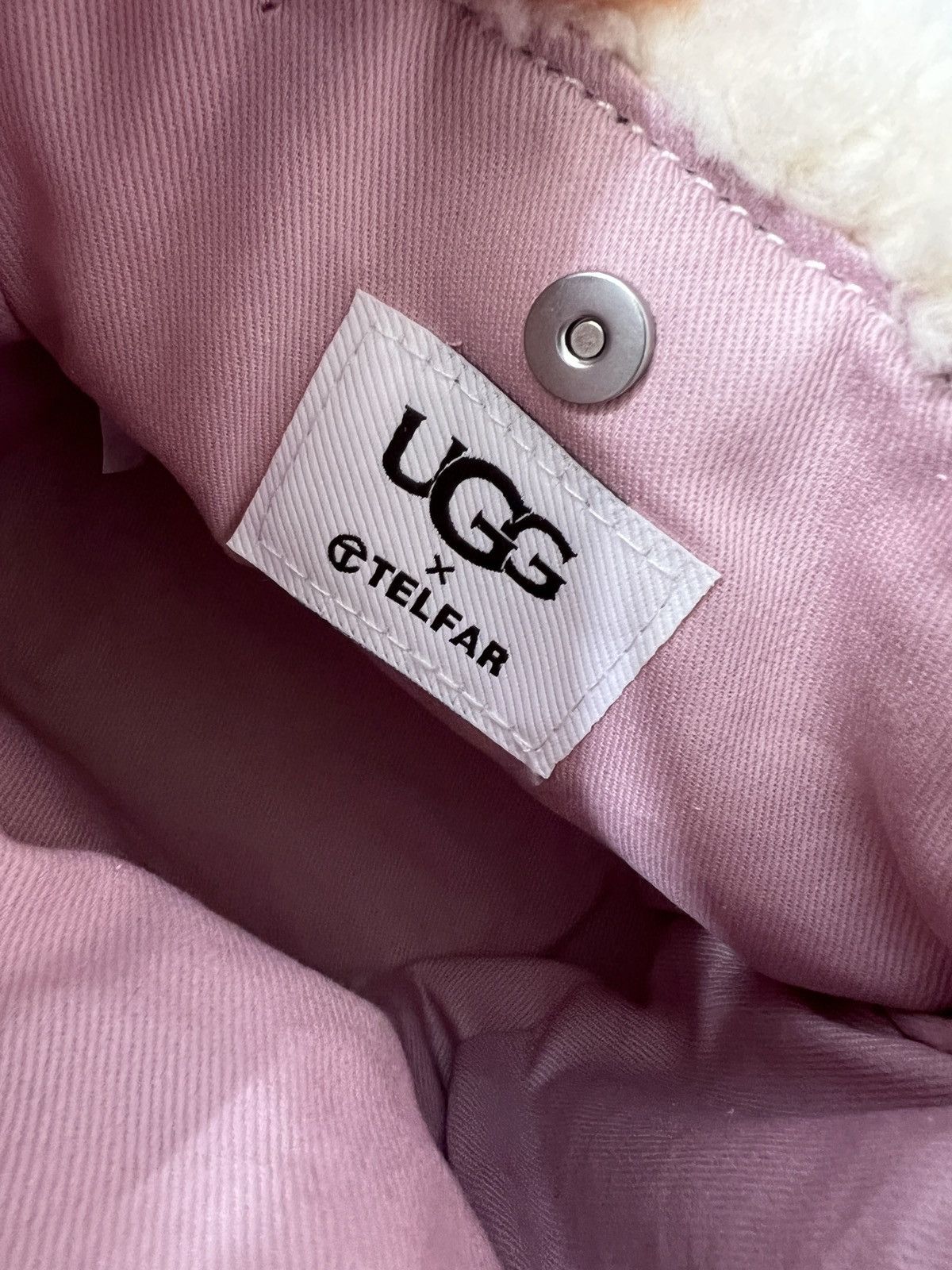 Telfar Ugg x Telfar Small Shopper Shopping Mini Bag Purse Pink Size ONE SIZE - 4 Thumbnail