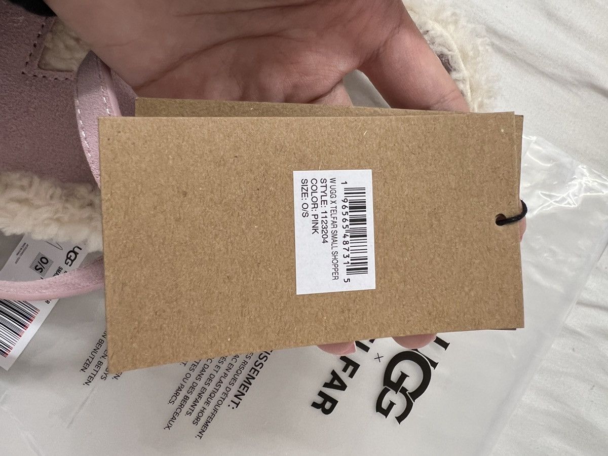 Telfar Ugg x Telfar Small Shopper Shopping Mini Bag Purse Pink Size ONE SIZE - 6 Thumbnail