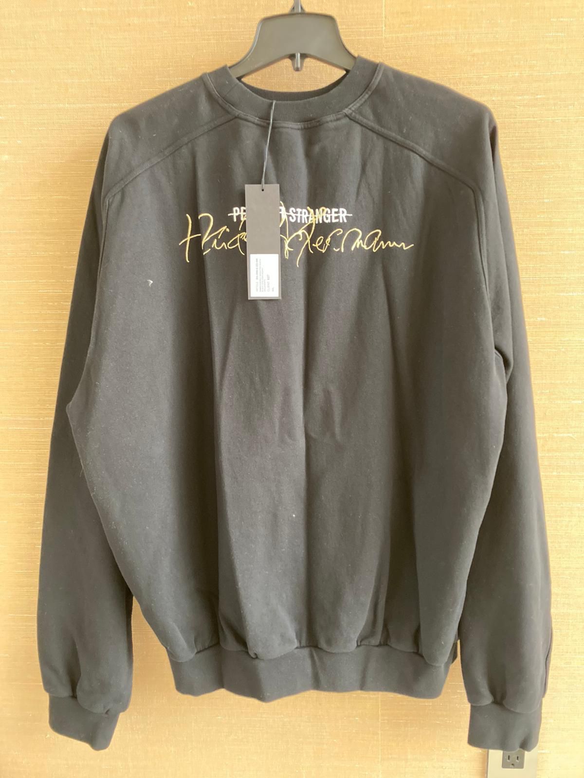 Haider Ackermann Perfect Strangers Sweater in Black Size US XXL / EU 58 / 5 - 1 Thumbnail