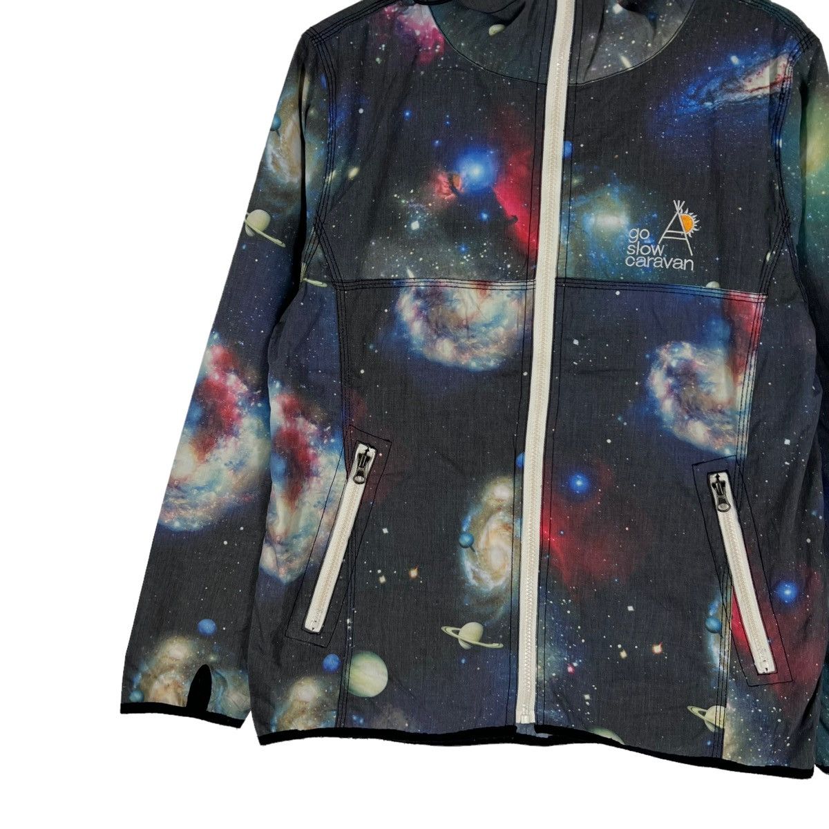 Japanese Brand RARE DESIGN JACKET GO SLOW CARAVAN JAPAN MADE Size US M / EU 48-50 / 2 - 4 Thumbnail