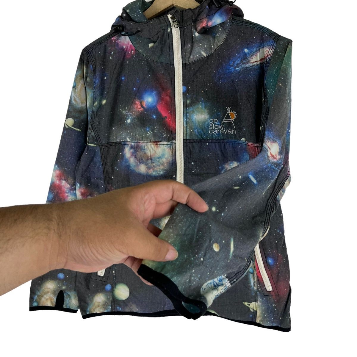 Japanese Brand RARE DESIGN JACKET GO SLOW CARAVAN JAPAN MADE Size US M / EU 48-50 / 2 - 2 Thumbnail