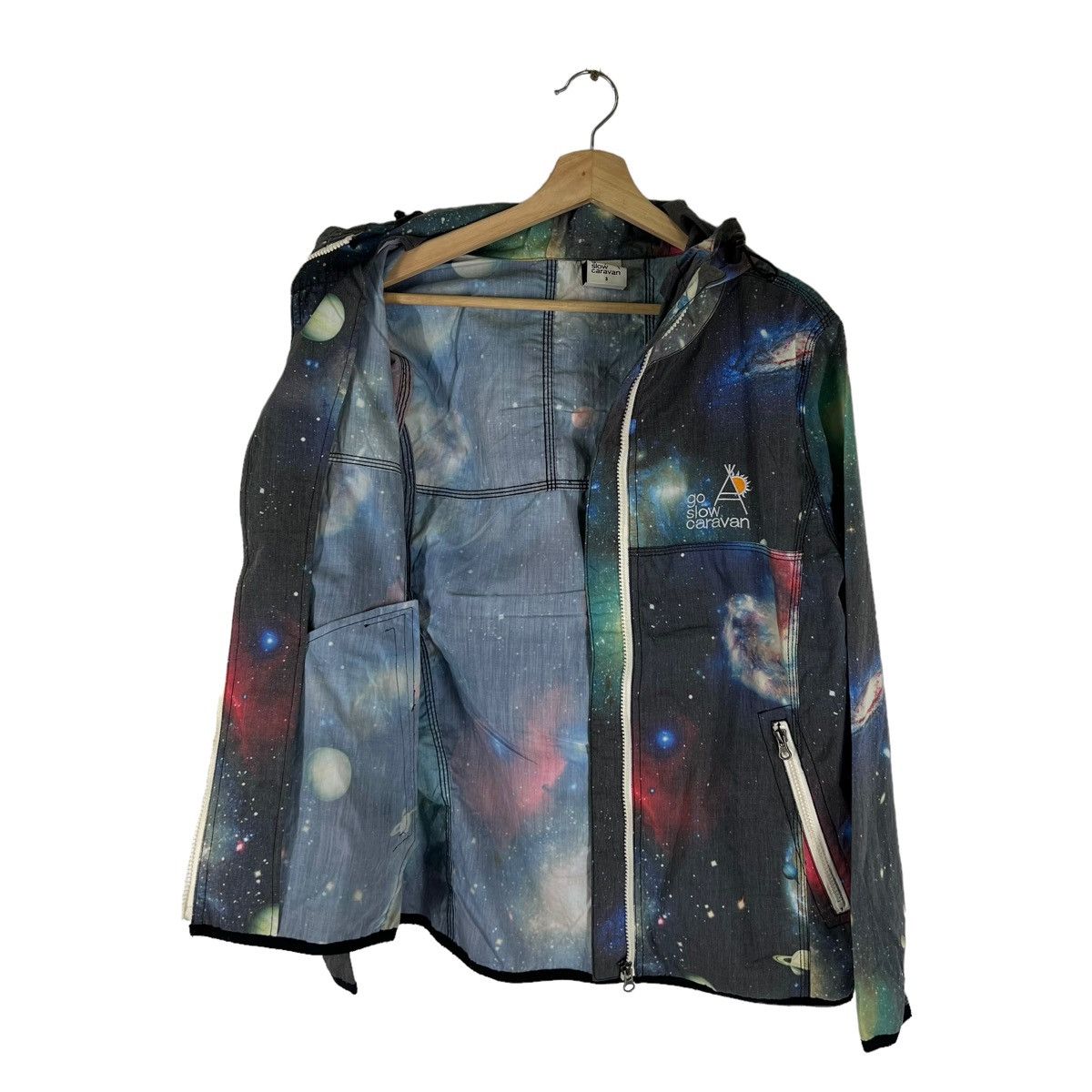 Japanese Brand RARE DESIGN JACKET GO SLOW CARAVAN JAPAN MADE Size US M / EU 48-50 / 2 - 7 Thumbnail