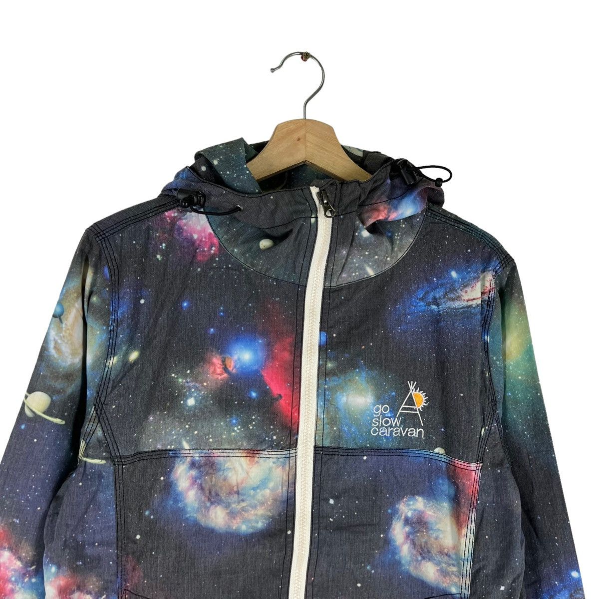 Japanese Brand RARE DESIGN JACKET GO SLOW CARAVAN JAPAN MADE Size US M / EU 48-50 / 2 - 3 Thumbnail