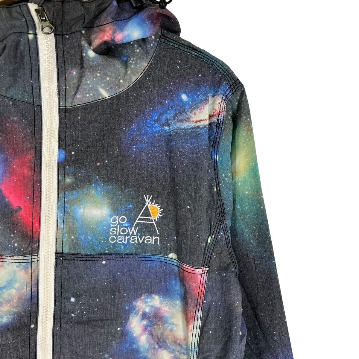 Japanese Brand RARE DESIGN JACKET GO SLOW CARAVAN JAPAN MADE Size US M / EU 48-50 / 2 - 5 Thumbnail