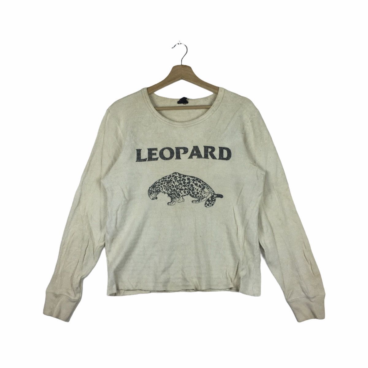 Vtg JACKROSE LEOPARD Safari Japan Souvenir Sweatshirt