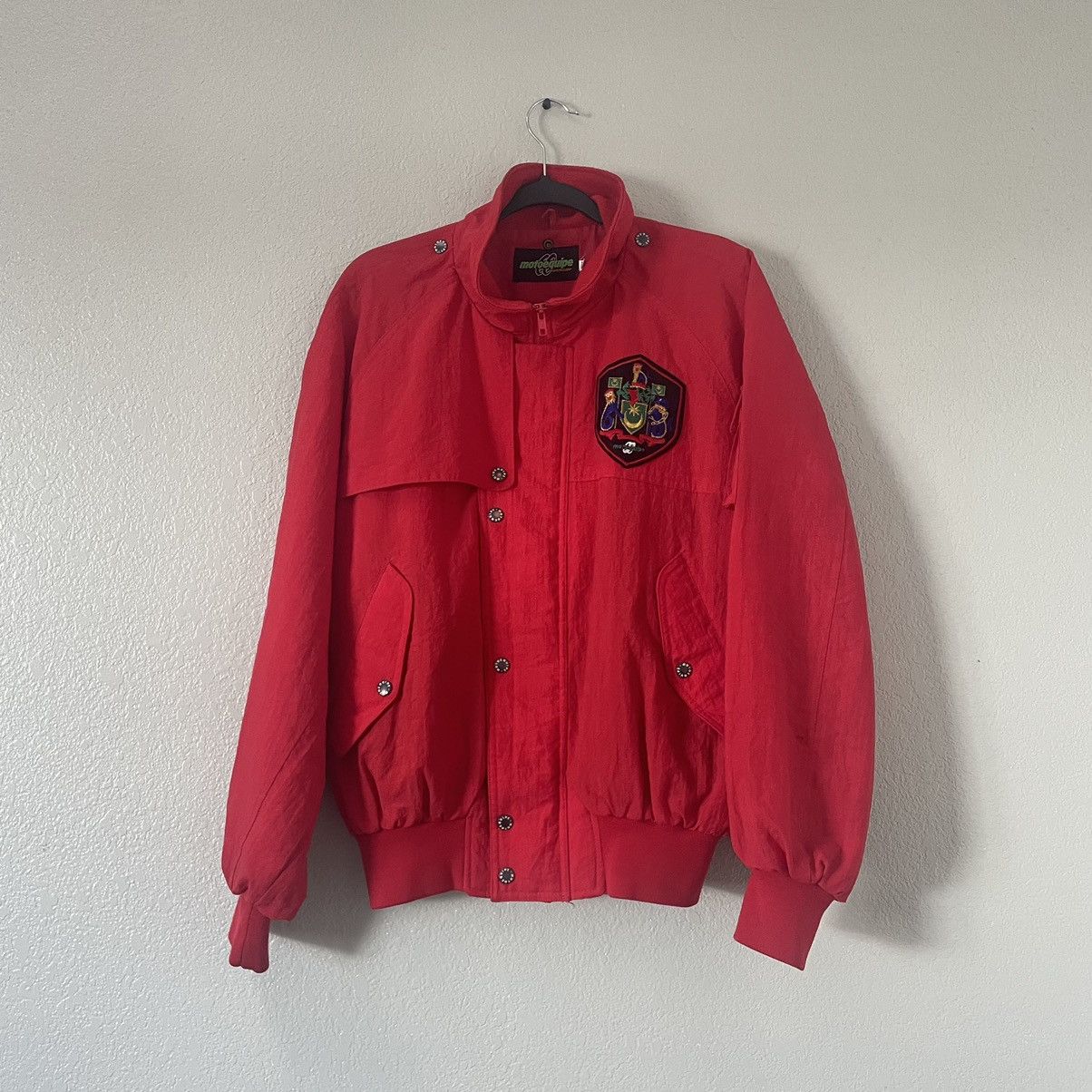 Dunlop × Vintage 90s Akira Style Moto Jacket Size US L / EU 52-54 / 3 - 2 Thumbnail