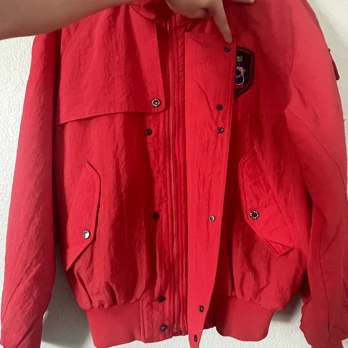 Dunlop × Vintage 90s Akira Style Moto Jacket Size US L / EU 52-54 / 3 - 8 Thumbnail