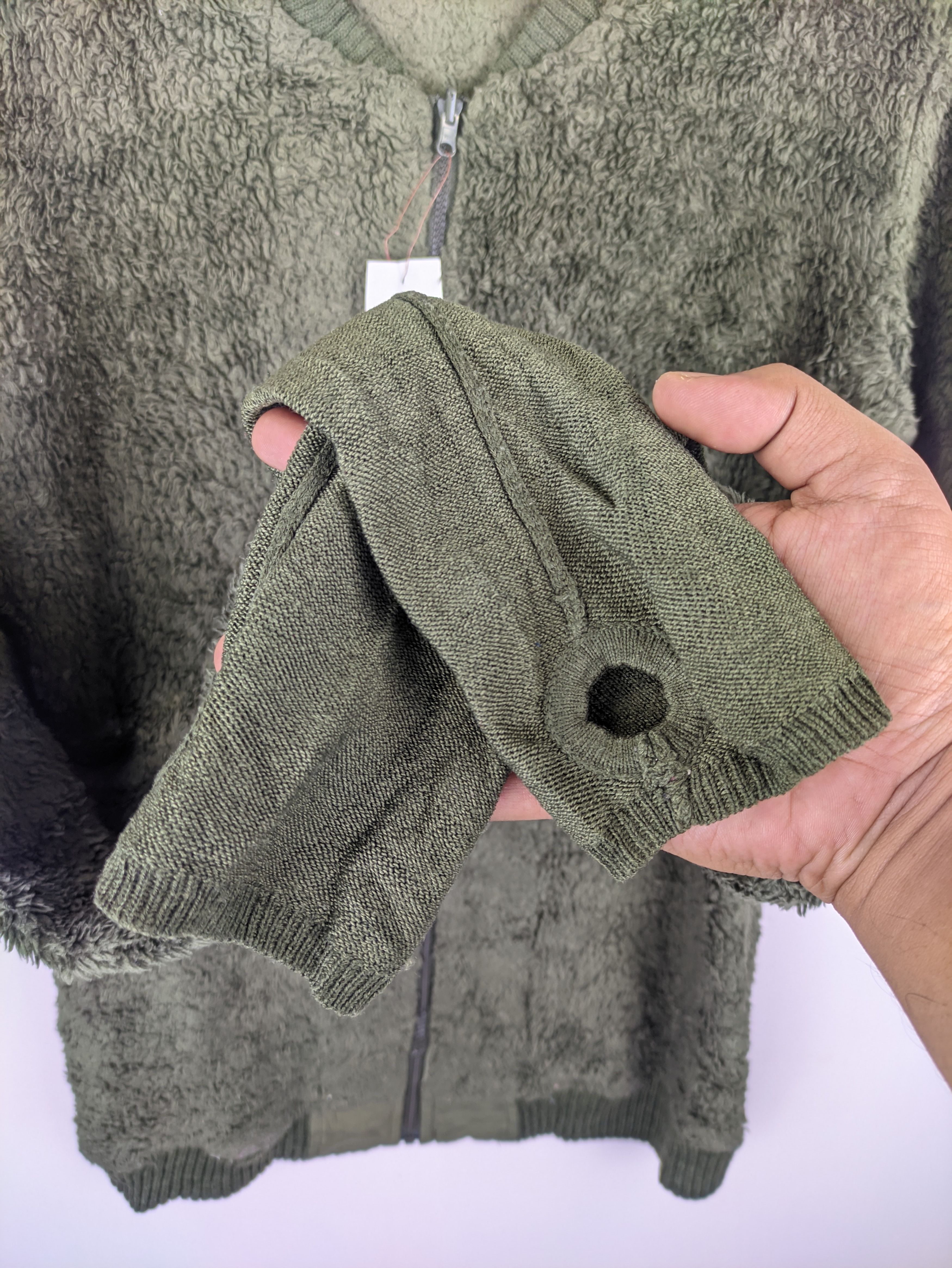 Japanese Brand Steals🔥Sherpa Sweater Jacket by 2nd Street Size M / US 6-8 / IT 42-44 - 8 Thumbnail