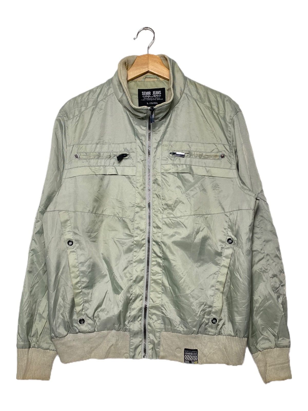 Japanese Brand Vintage Semir Jeans Tactical Multi Pocket Jacket Size US L / EU 52-54 / 3 - 1 Thumbnail