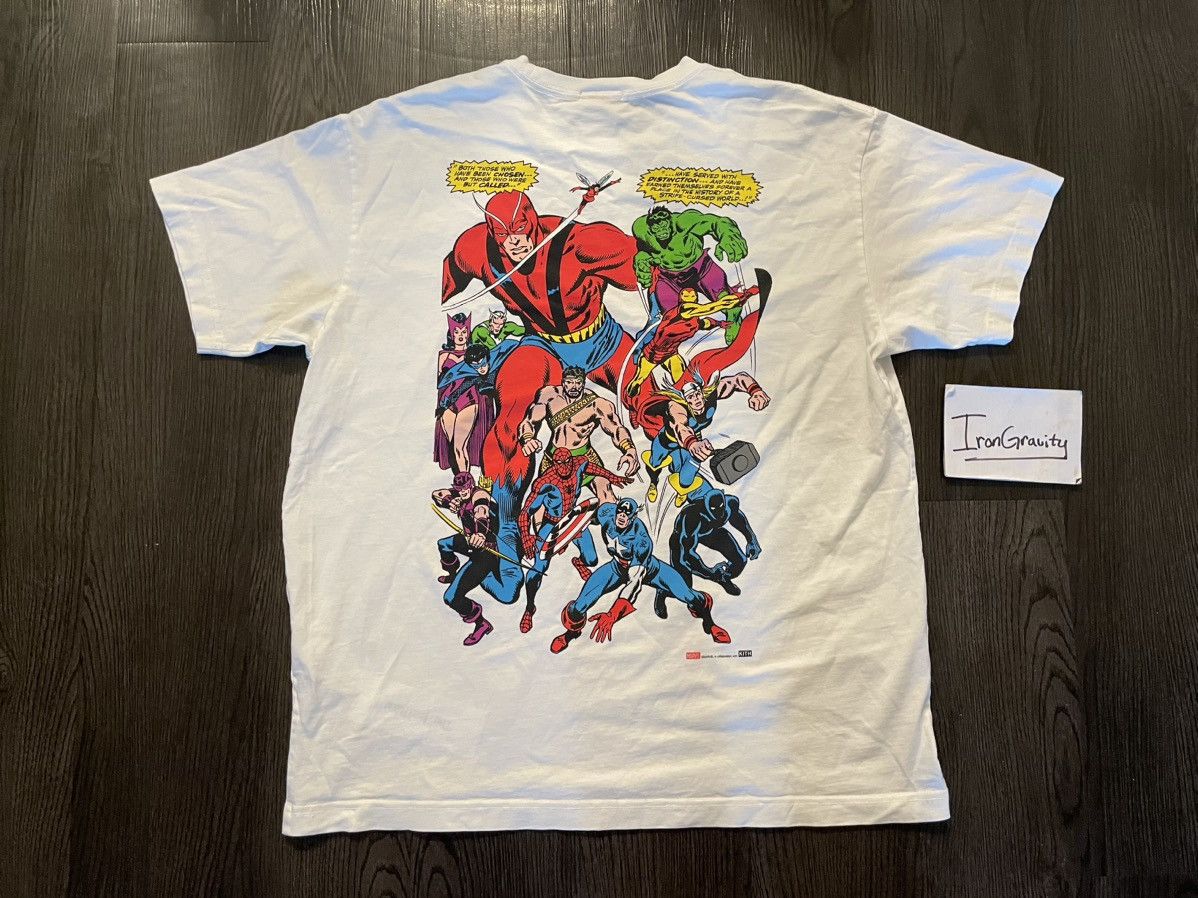 Kith × Marvel Comics × Vintage Kith x Marvel Spider-Man Allies Vintage Tee  Size Large L | Grailed