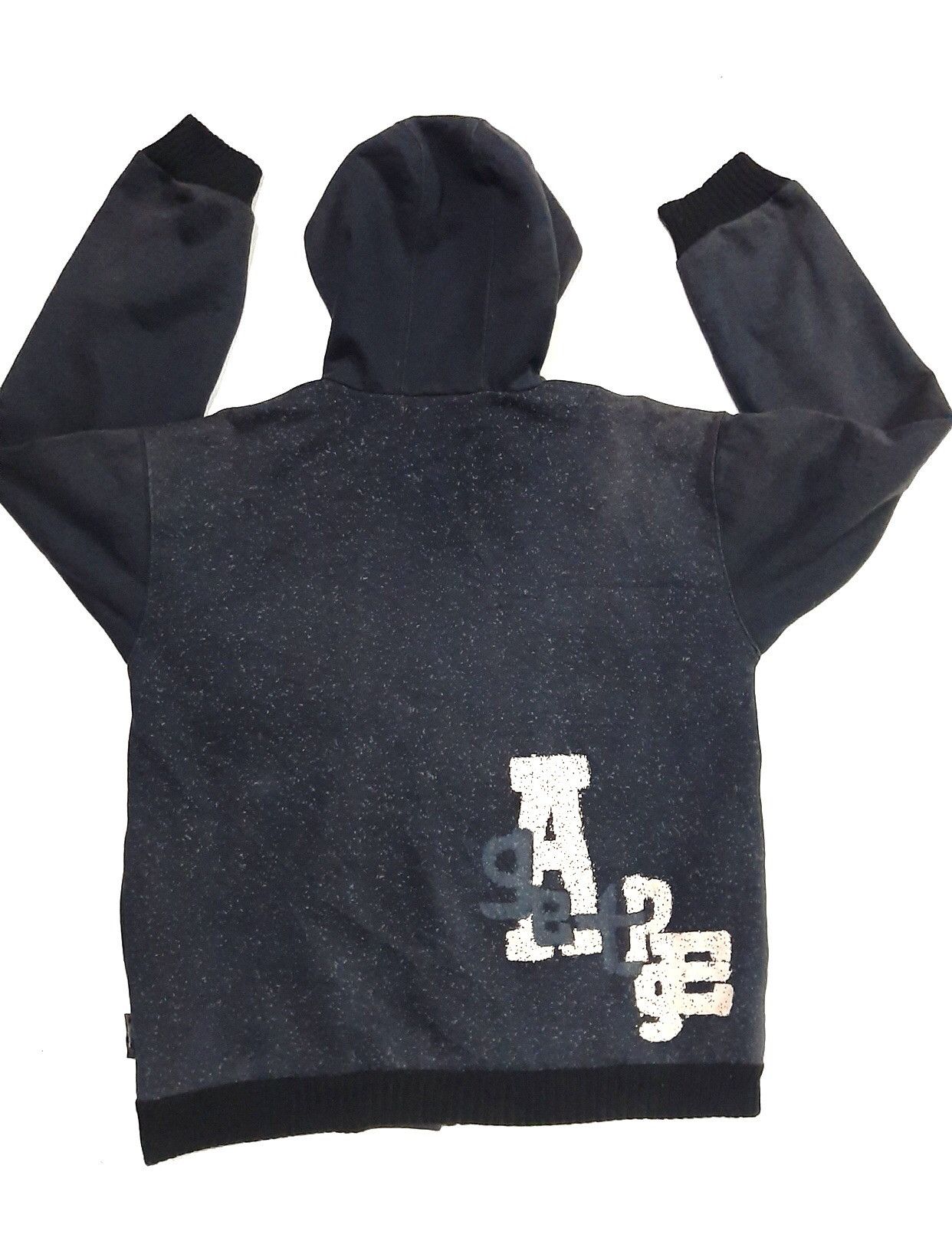 Japanese Brand VINTAGE EARLY 2K POWER TO THE PEOPLE ZIPER HOODED BAPE LOGO Size US L / EU 52-54 / 3 - 2 Thumbnail