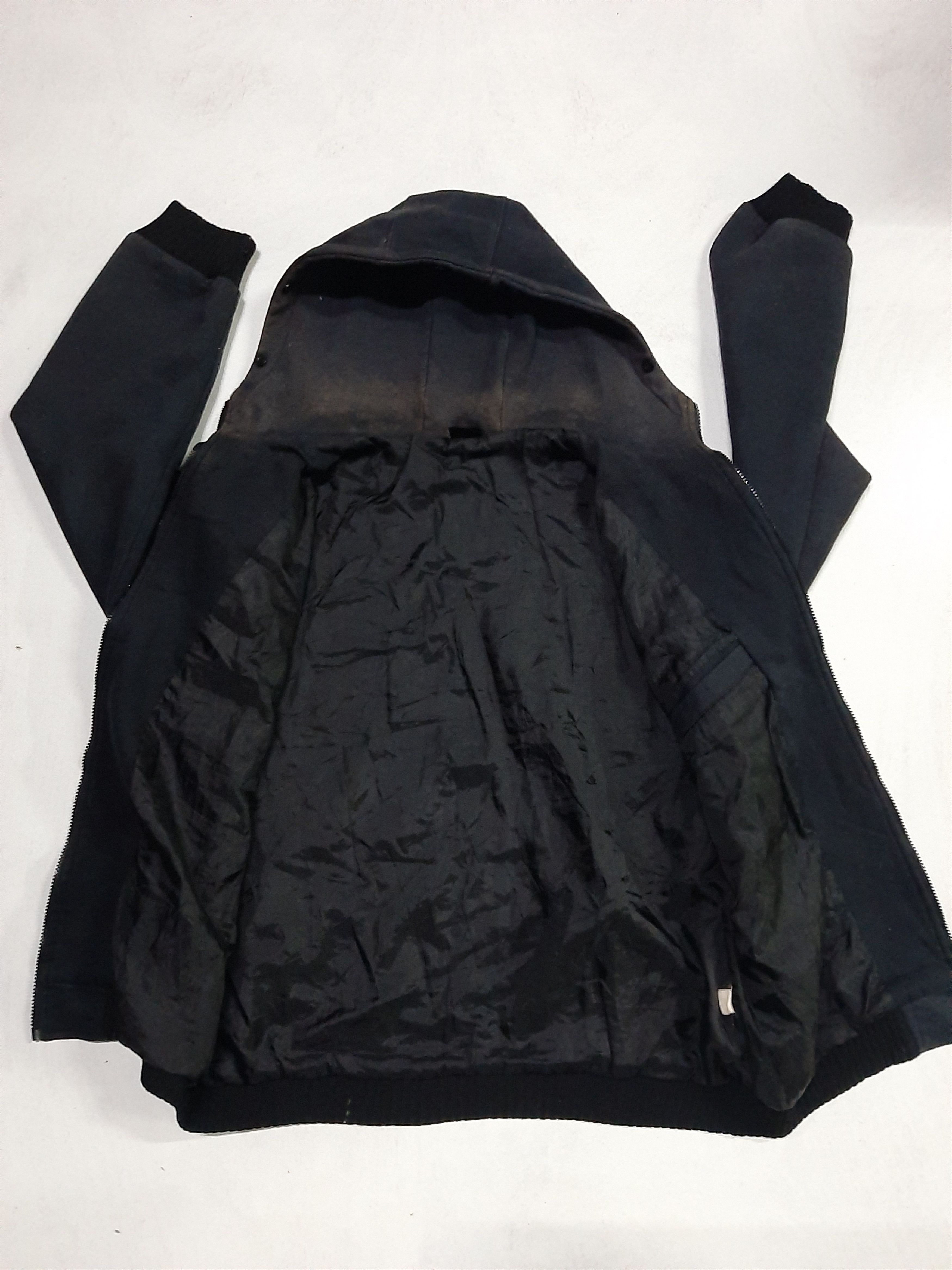 Japanese Brand VINTAGE EARLY 2K POWER TO THE PEOPLE ZIPER HOODED BAPE LOGO Size US L / EU 52-54 / 3 - 7 Thumbnail