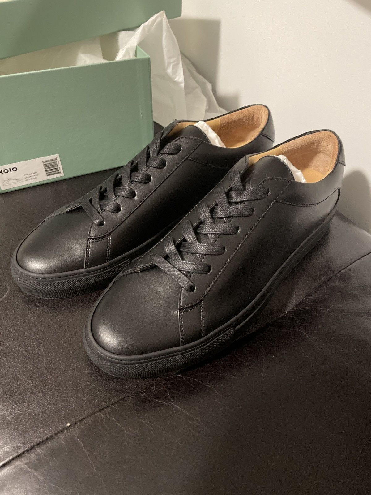 Koio Koio Capri in Triple Black Size US 10 / EU 43 - 2 Thumbnail
