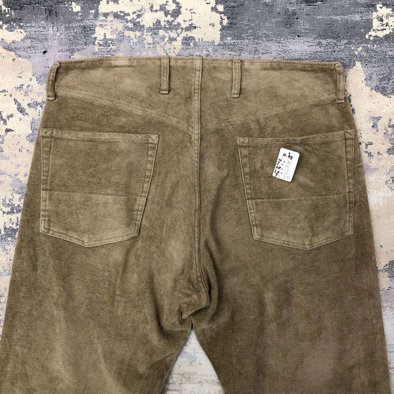 Japanese Brand P195 BARTACK U&CO JAPAN CORDUROY JEANs Size US 37 - 4 Thumbnail