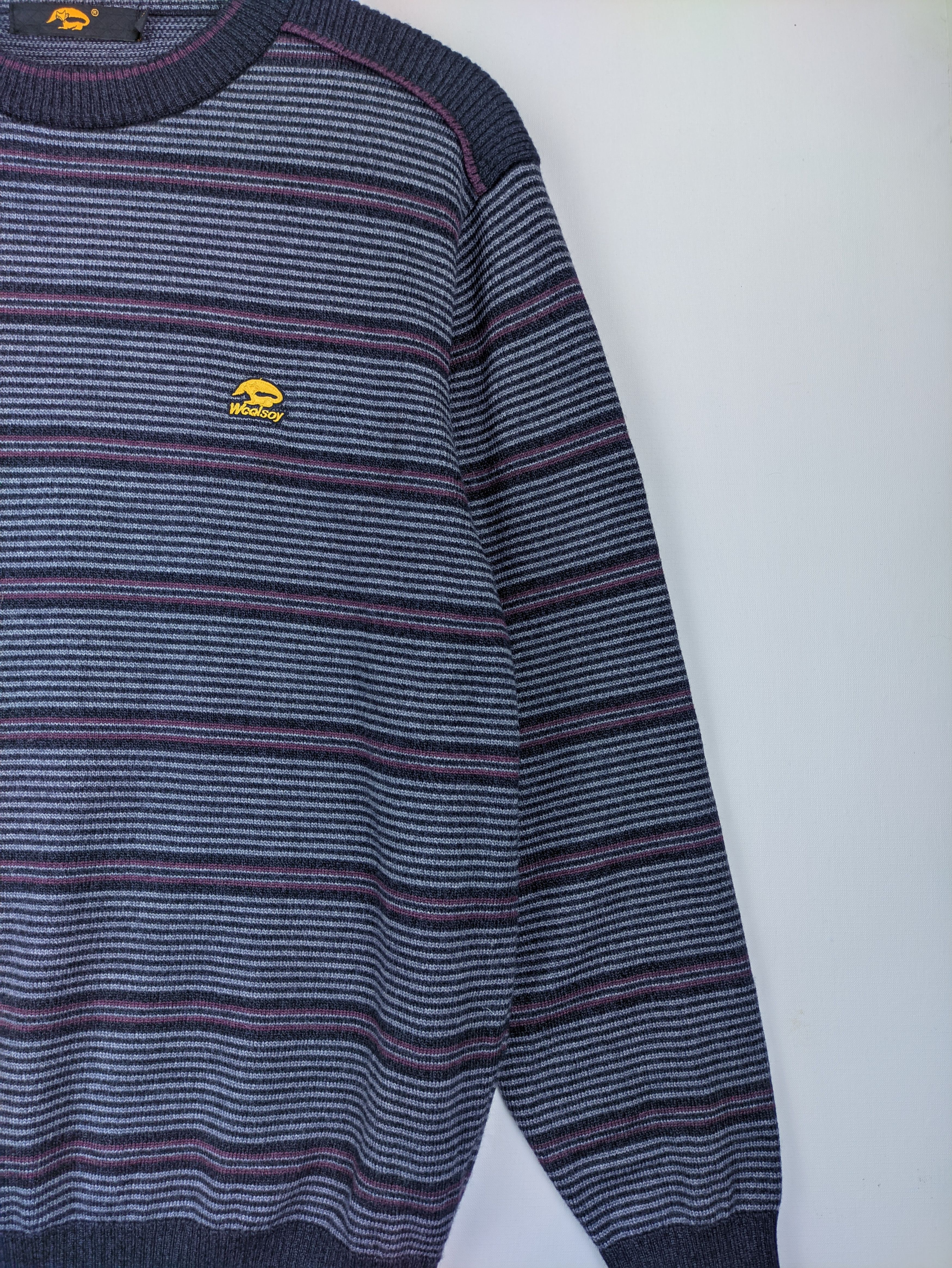 Japanese Brand × Vintage Steals🔥Vintage Sweatshirt Basulan Wool by VVcqlsoy Size US M / EU 48-50 / 2 - 5 Thumbnail