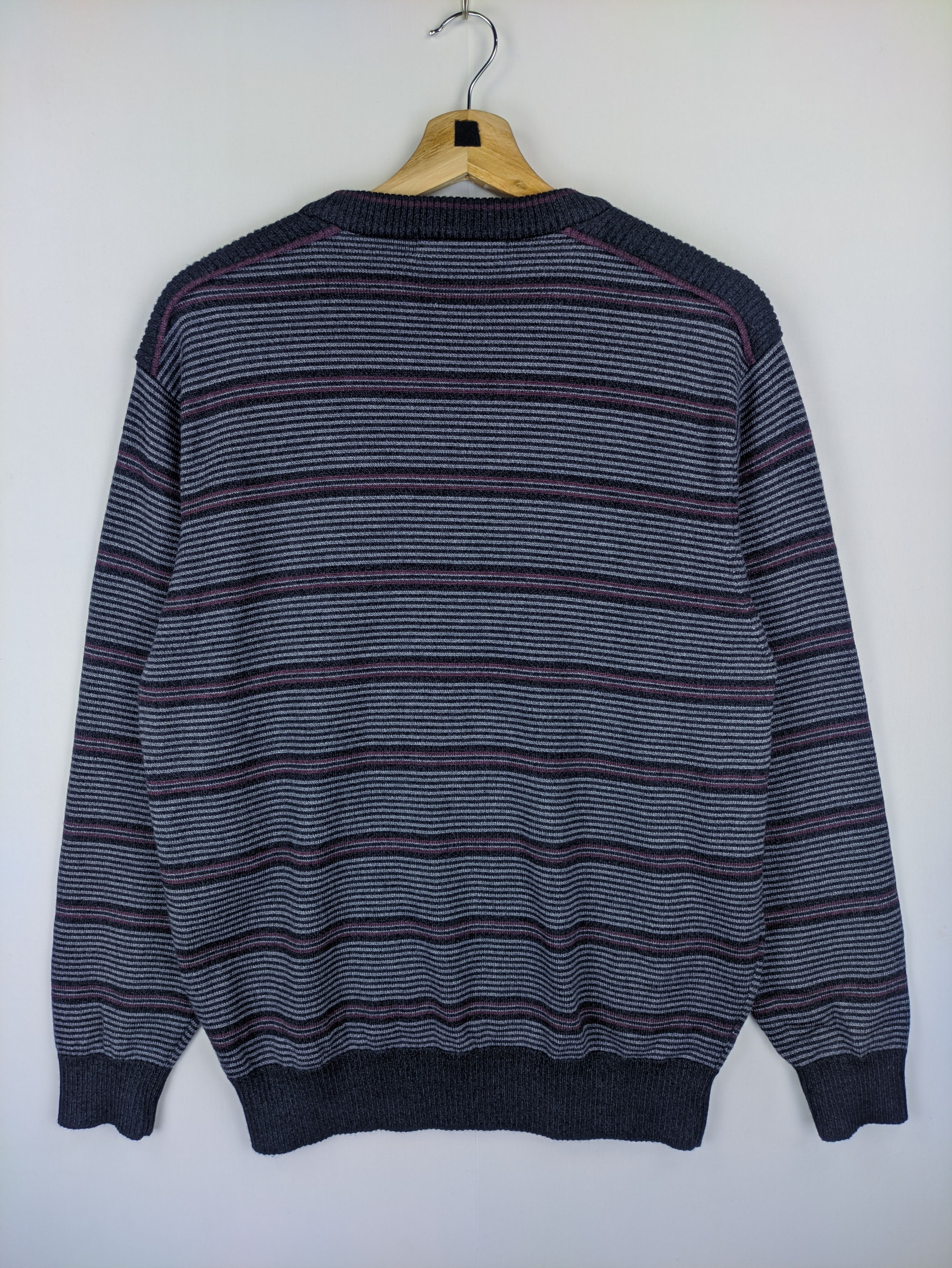 Japanese Brand × Vintage Steals🔥Vintage Sweatshirt Basulan Wool by VVcqlsoy Size US M / EU 48-50 / 2 - 2 Thumbnail