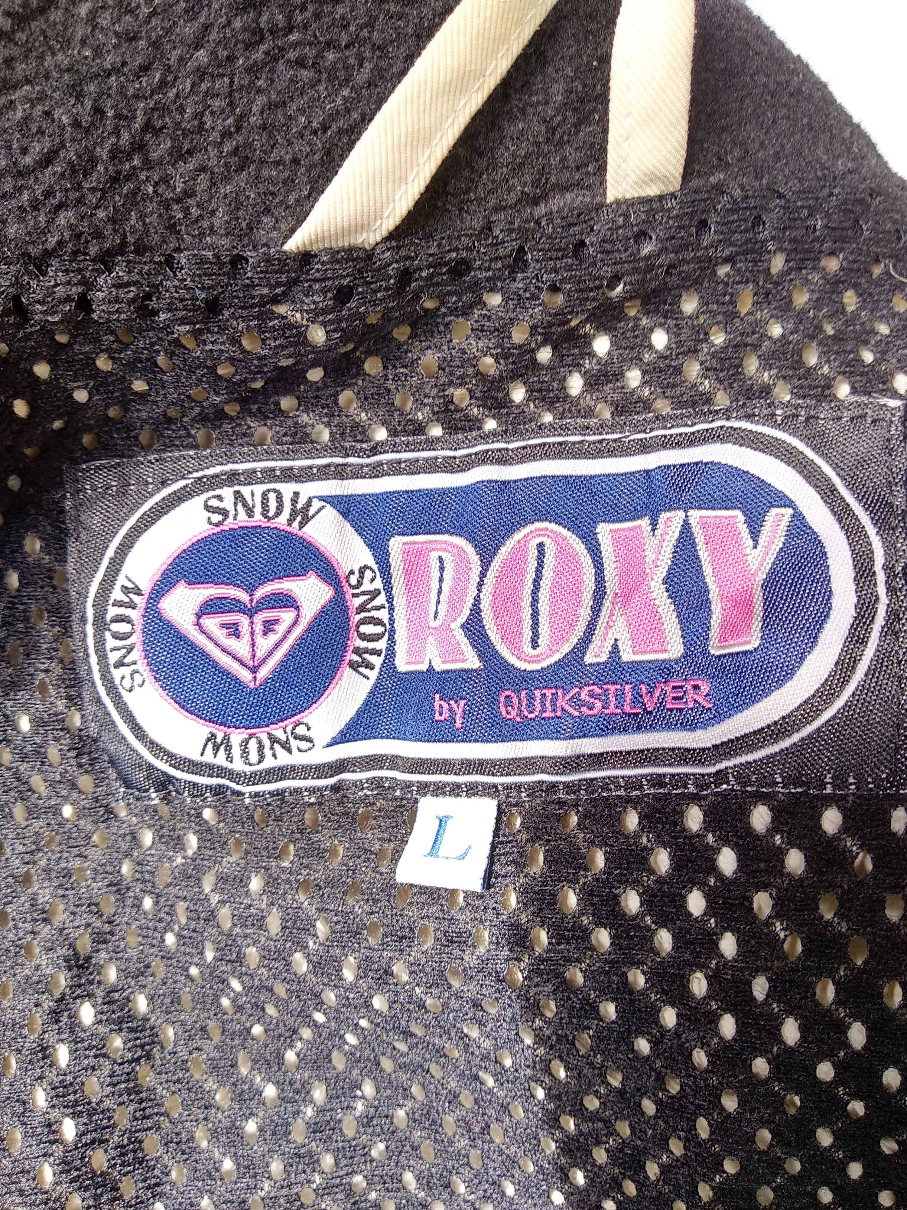 Vintage Vintage Roxy Snow Hoodie Jacket/Size L/Good Condition. Size US L / EU 52-54 / 3 - 7 Thumbnail