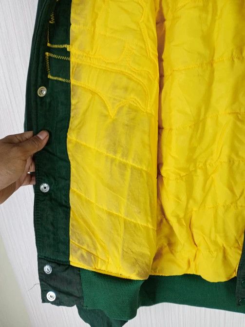 MLB Vintage 90s Oakland Athletics MLB Stater Varsity Jacket Size US XL / EU 56 / 4 - 4 Thumbnail