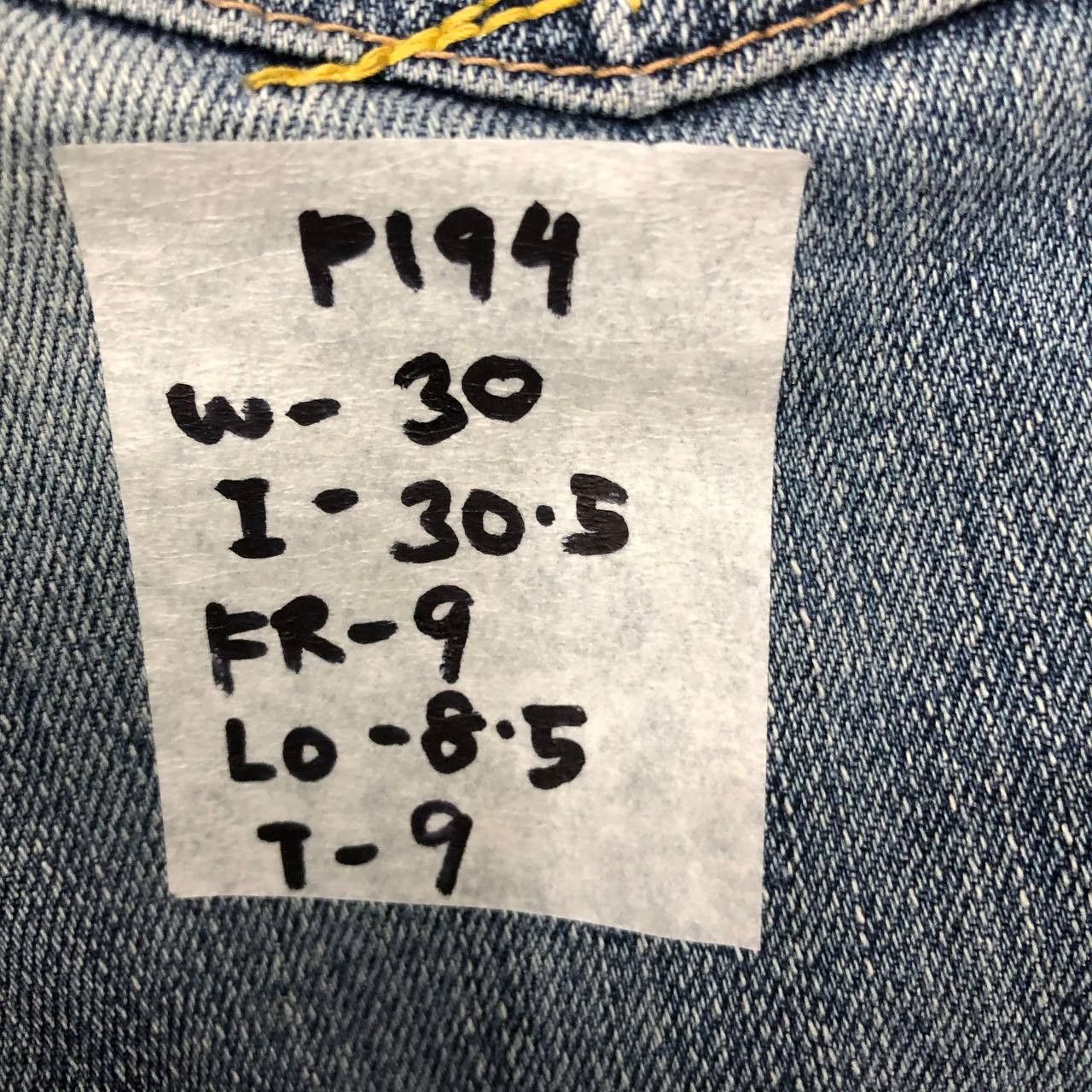 Japanese Brand P194 JAPAN GEORGIA LOVE FLARED JEANS Size 30" / US 8 / IT 44 - 9 Thumbnail