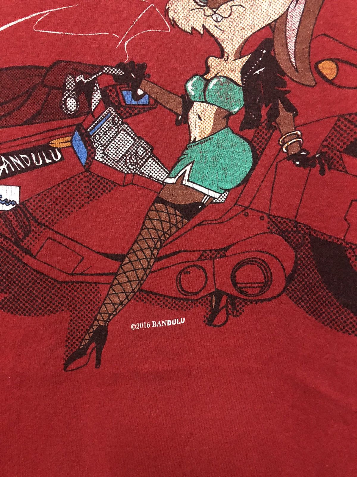 Bandulu × Champion Bandulu X Champion Parody Akira Streetwear Rare Tee Shirt Size US XL / EU 56 / 4 - 3 Thumbnail