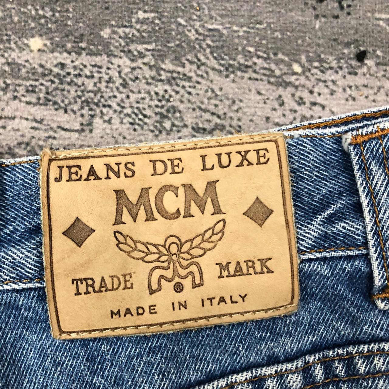 MCM P193 VTG JEAN DE LUXE x MCM High waist JEANS Size 28" / US 6 / IT 42 - 6 Thumbnail