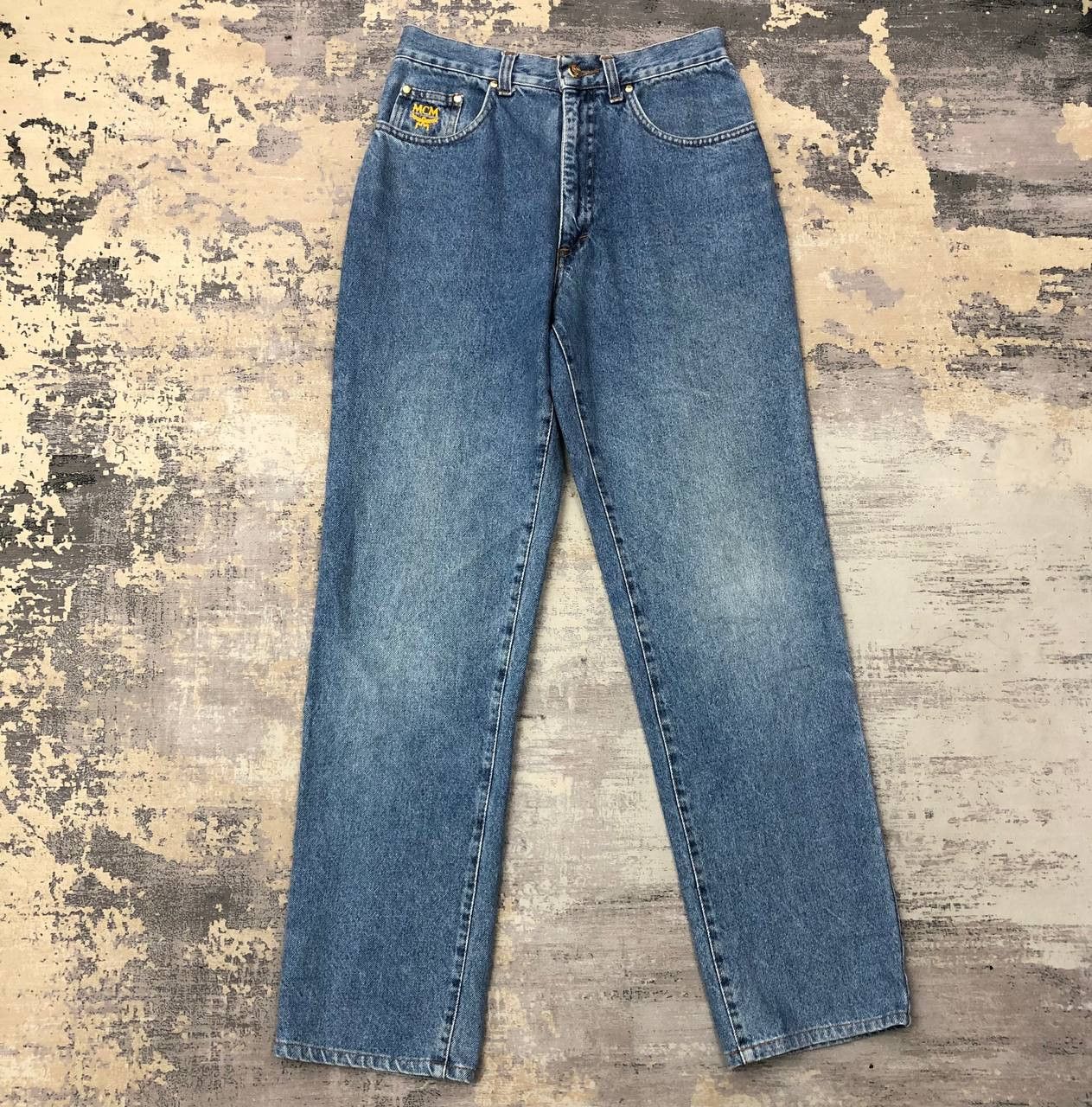 MCM P193 VTG JEAN DE LUXE x MCM High waist JEANS Size 28" / US 6 / IT 42 - 2 Thumbnail